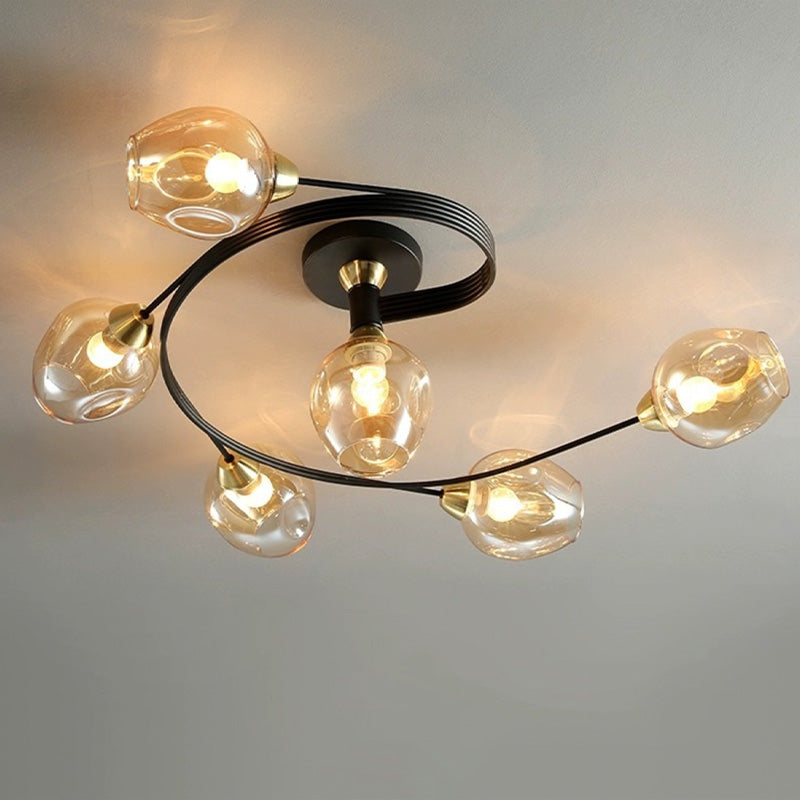 Plafonnier moderne Molunéella