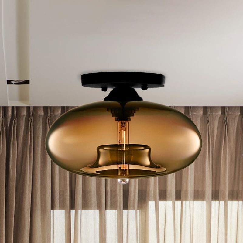 Plafonnier globe Lamiron