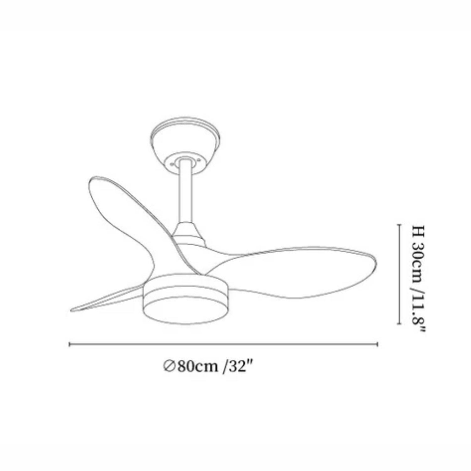 Ventilateur de plafond moderne Sorliorvauxel