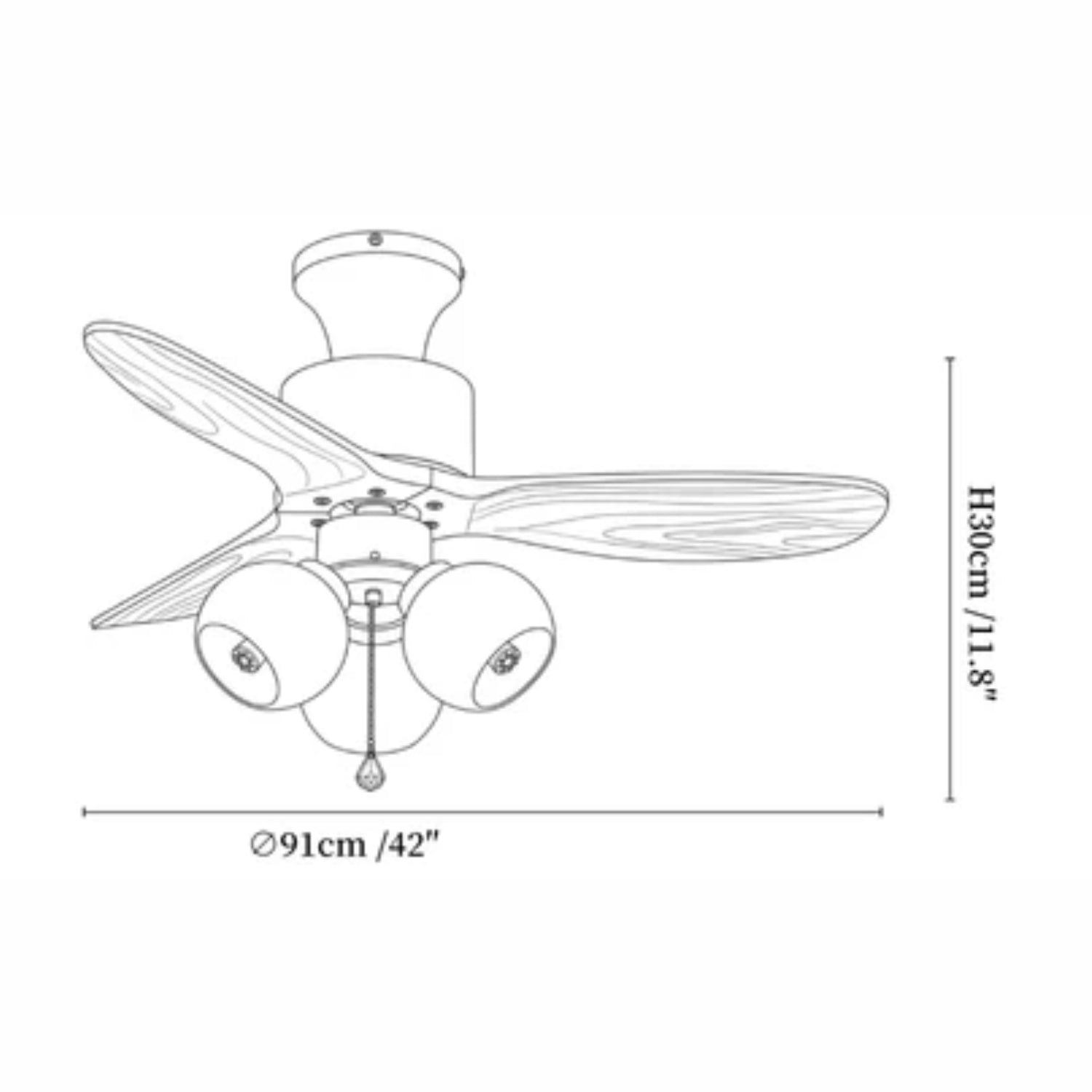 Ventilateur de plafond Limeléon