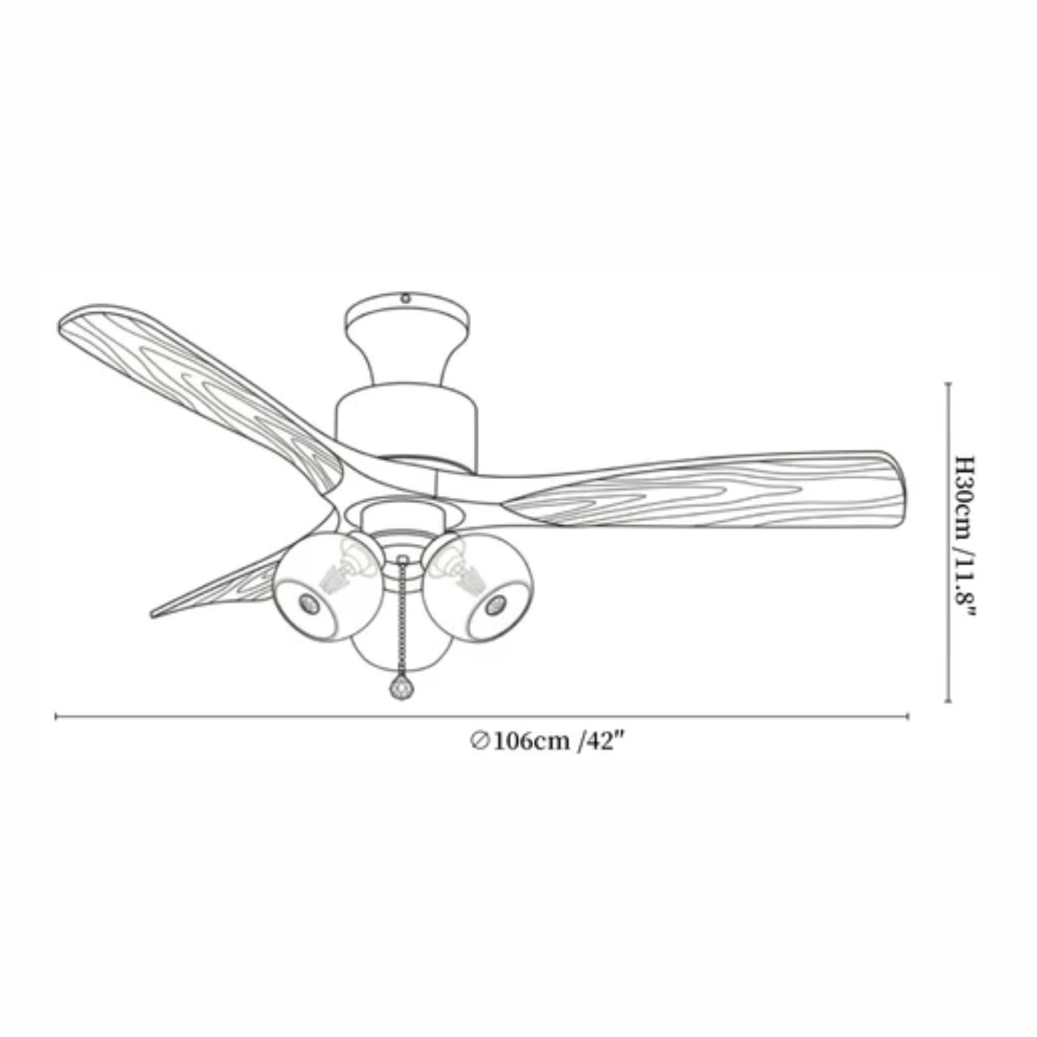 Ventilateur de plafond Limeléon