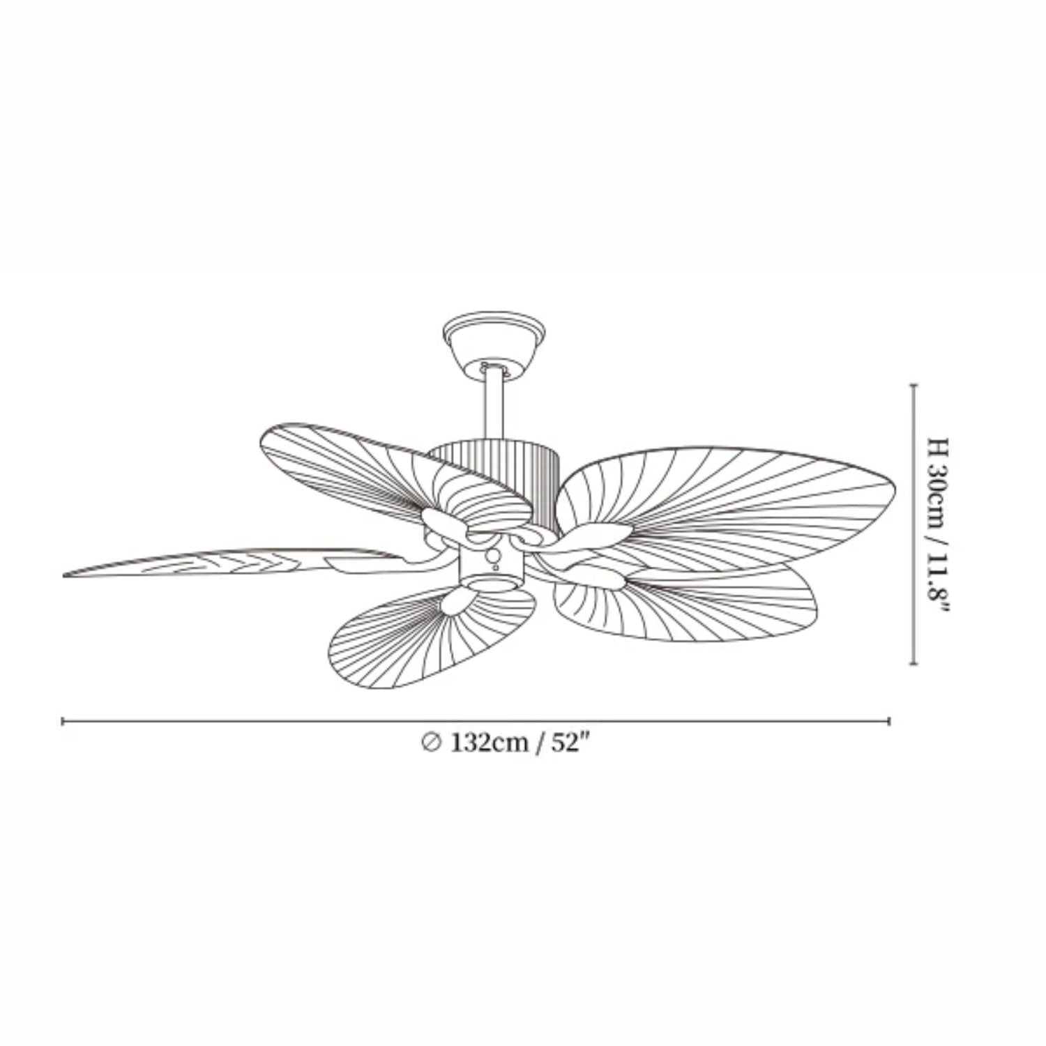 Ventilateur de plafond Raavel