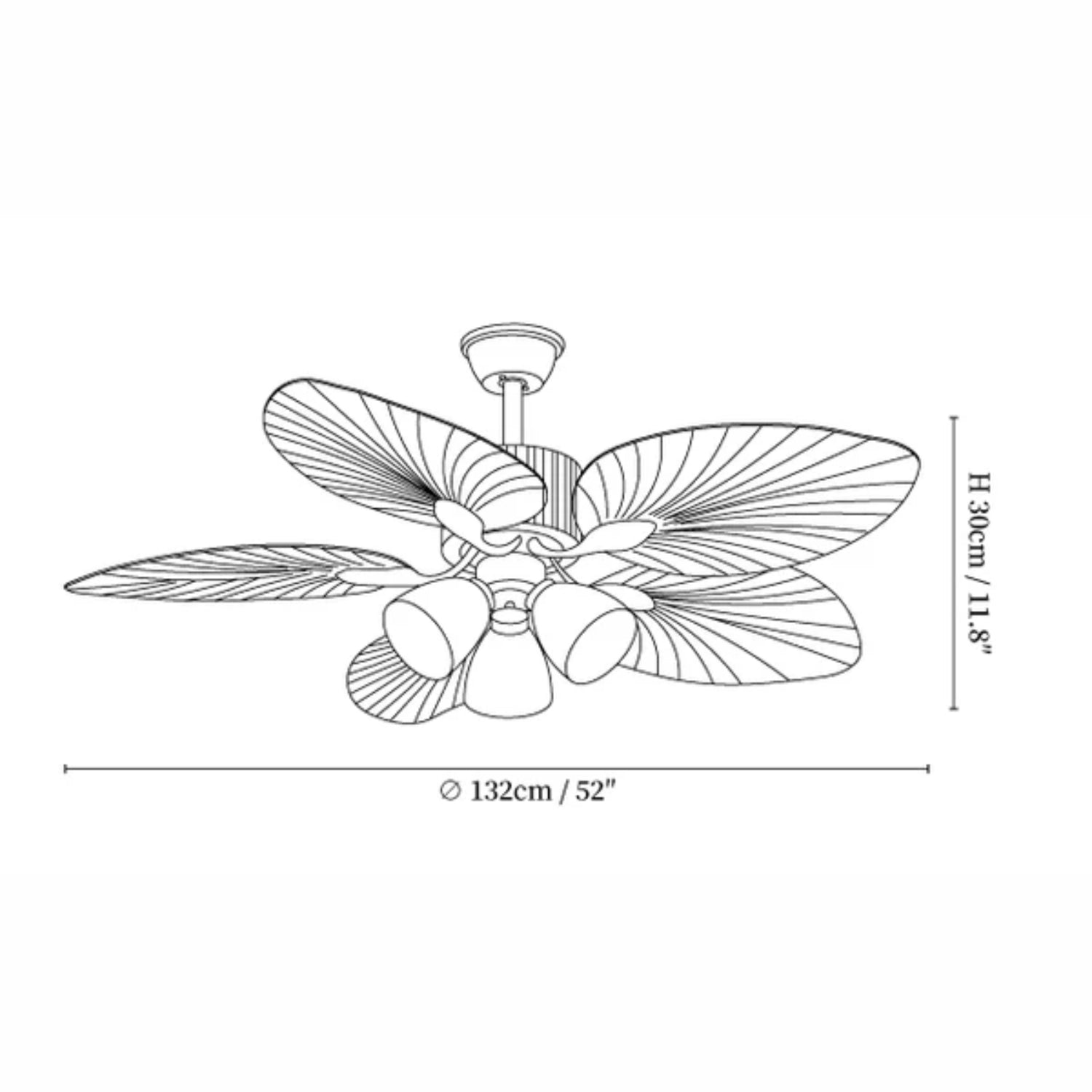 Ventilateur de plafond Raavel