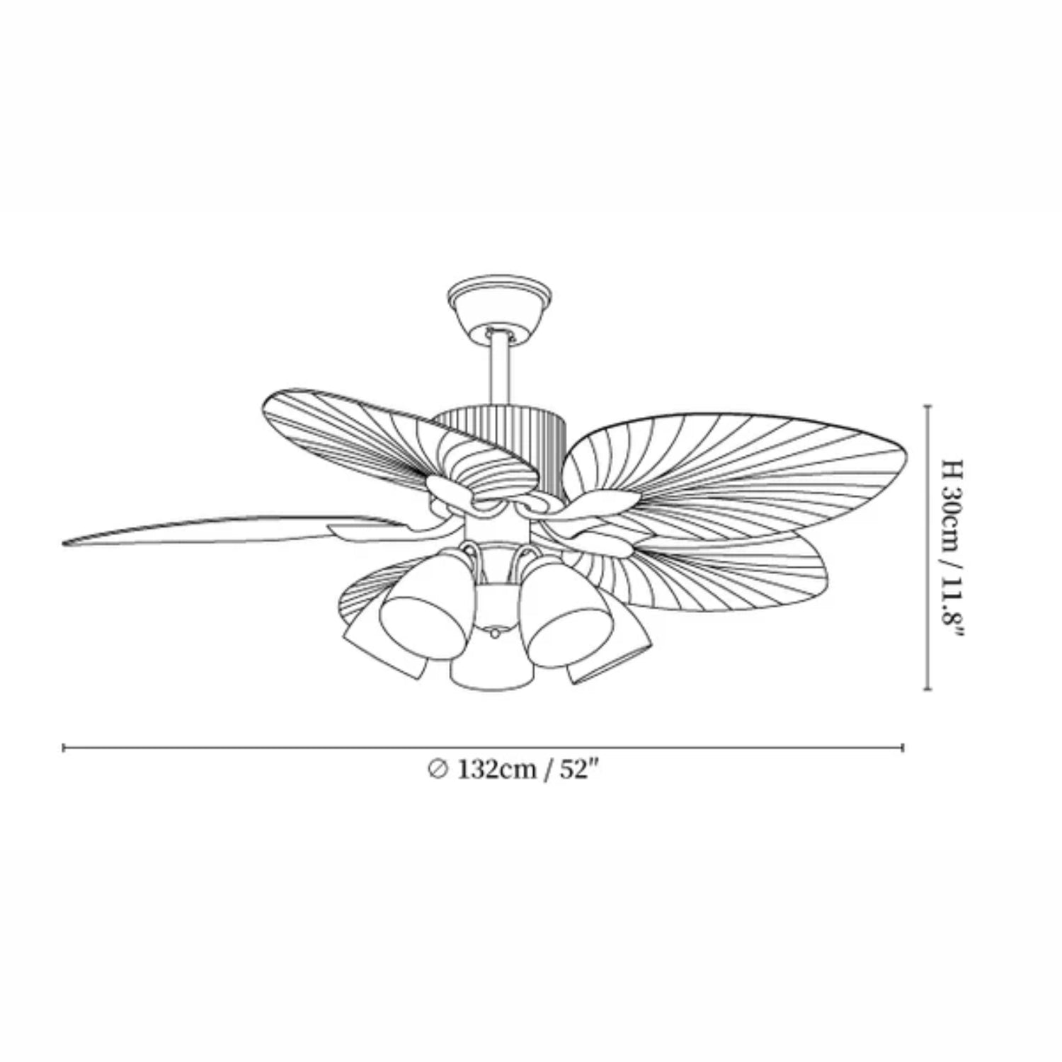 Ventilateur de plafond Raavel