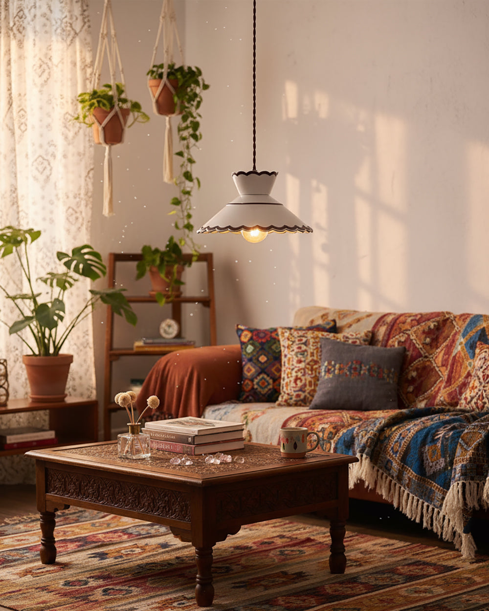 Suspension vintage Solliorelle