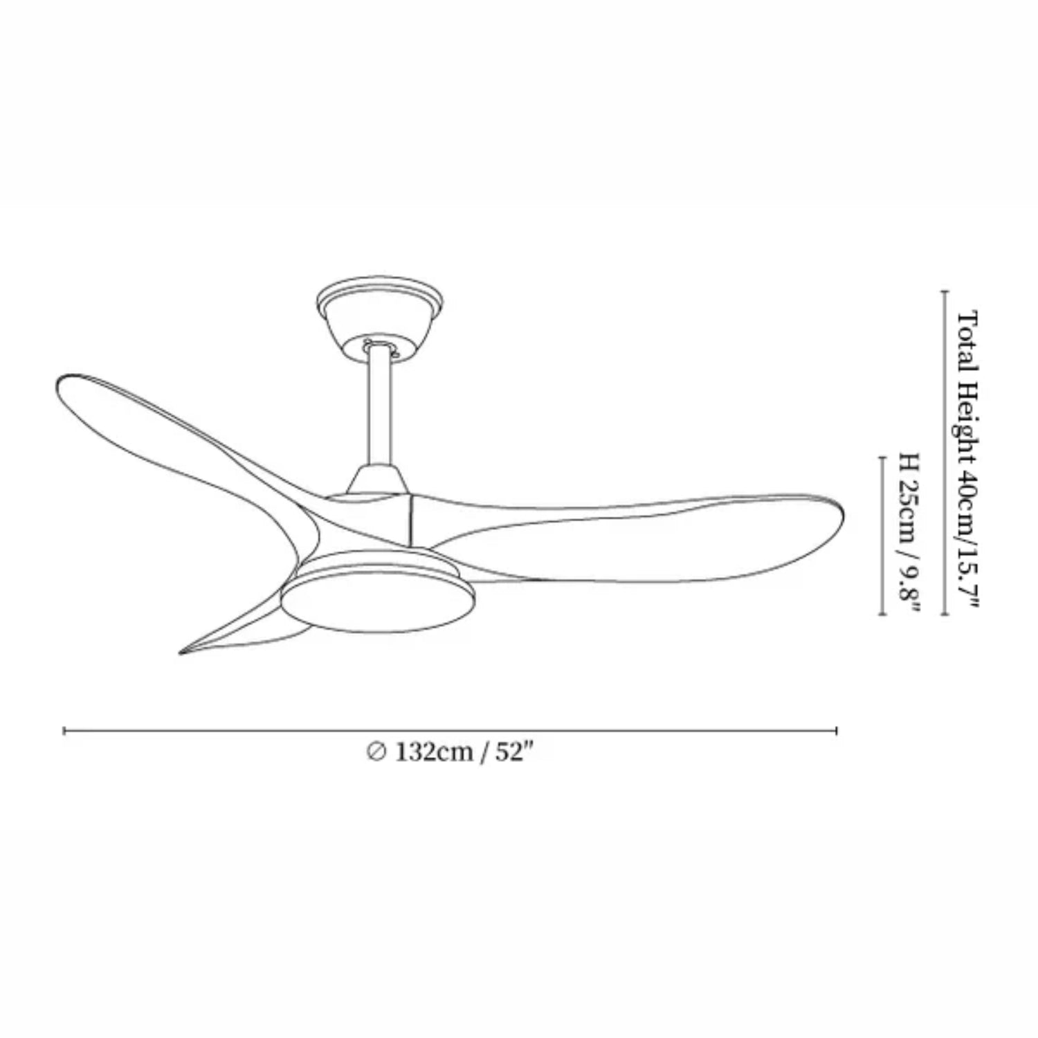 Ventilateur de plafond Favigno