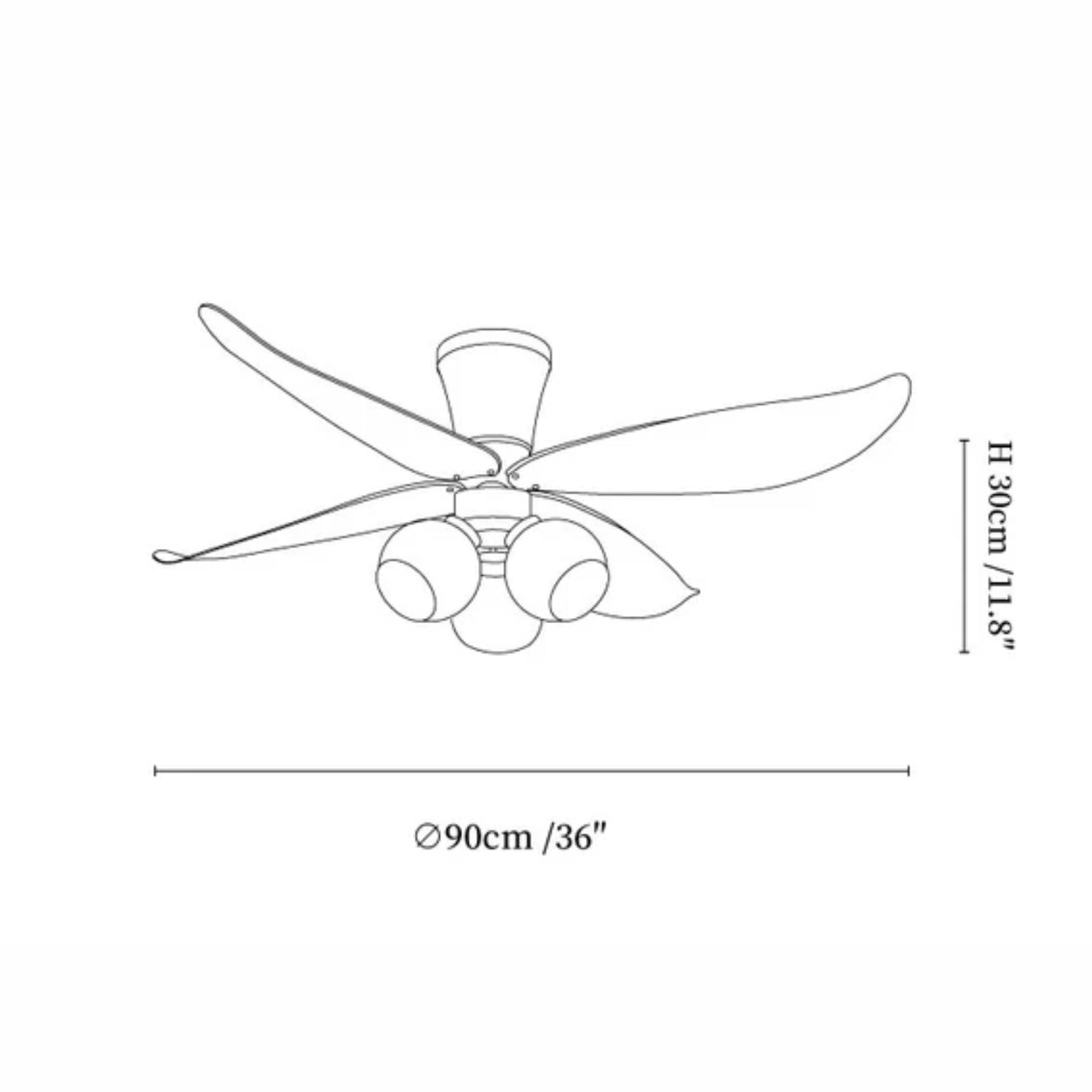 Ventilateur de plafond Peanovia