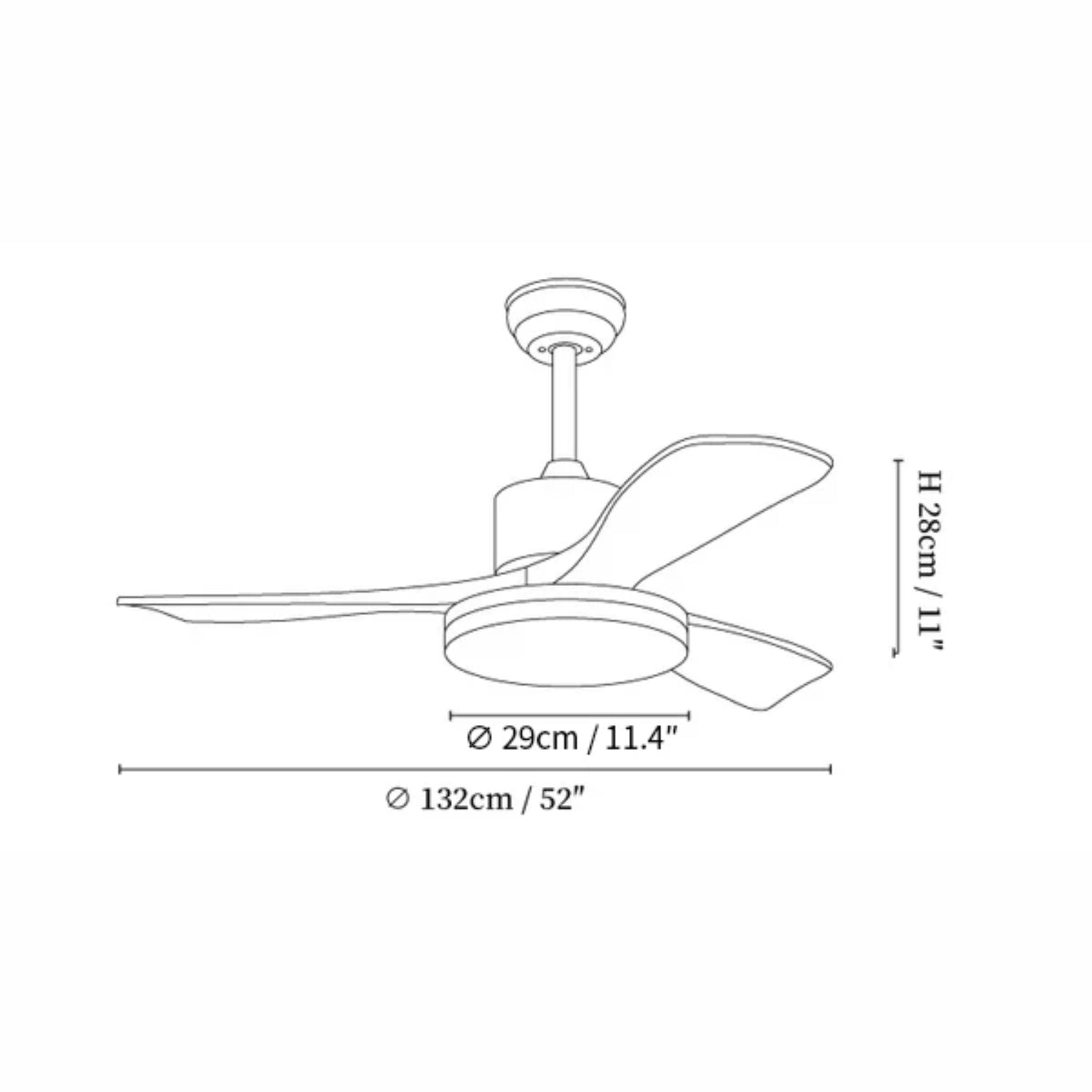 Ventilateur de plafond Felcorivo
