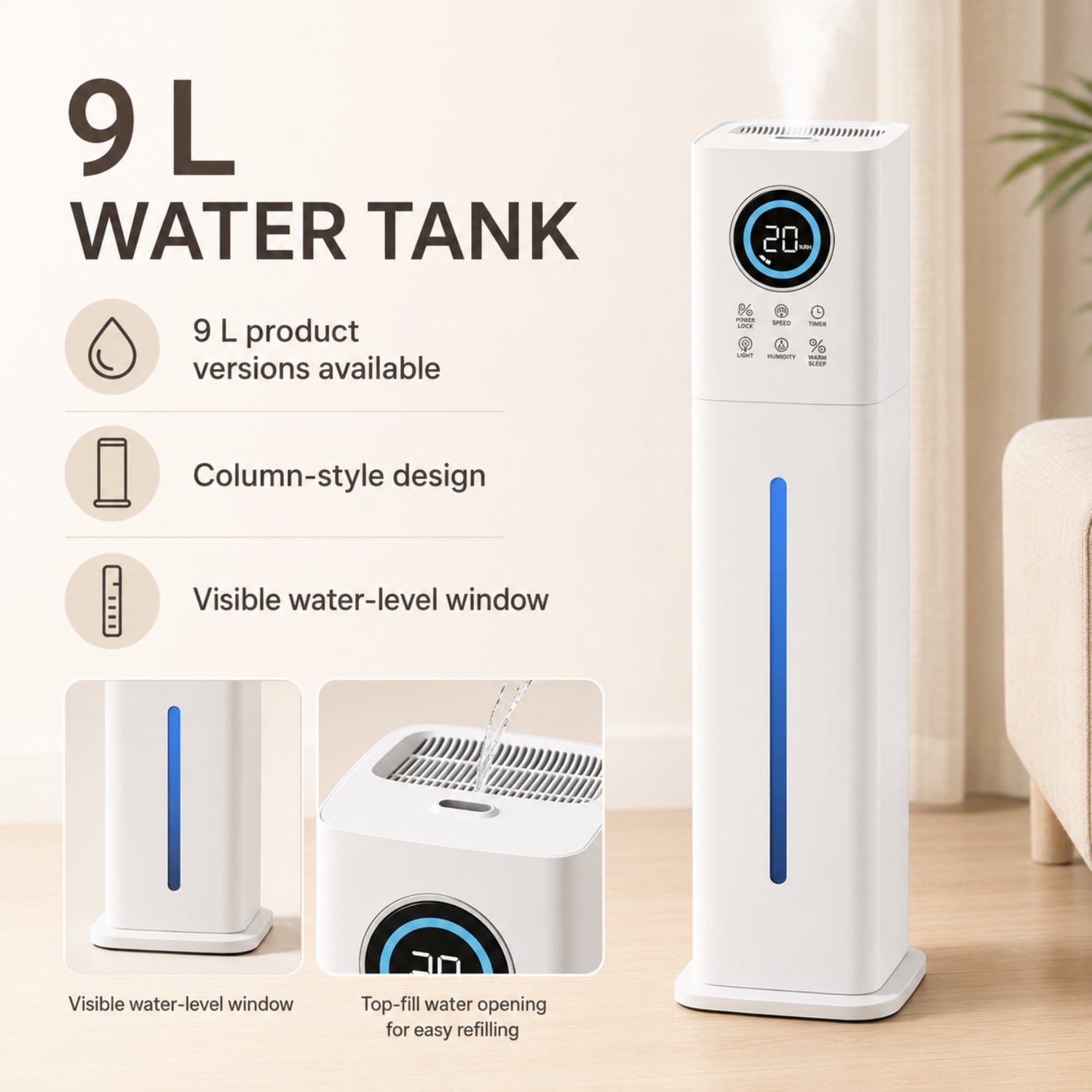 ZAREA - Humidificateur