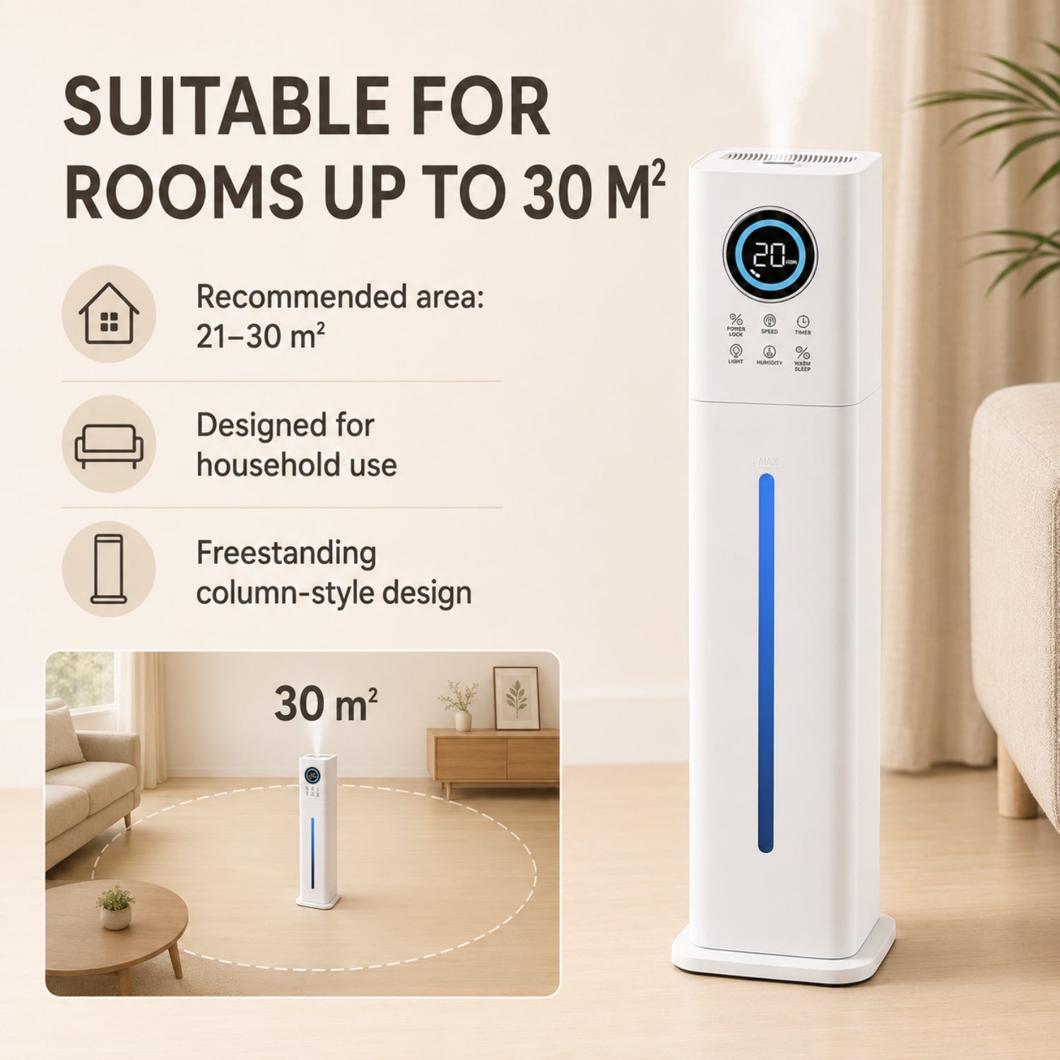 ZAREA - Humidificateur