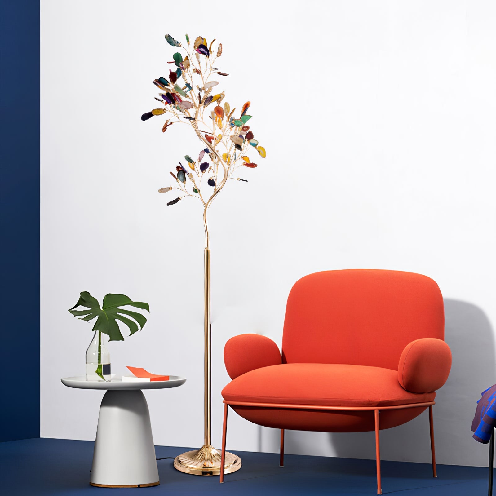 Lampadaire sculptural Quvalia