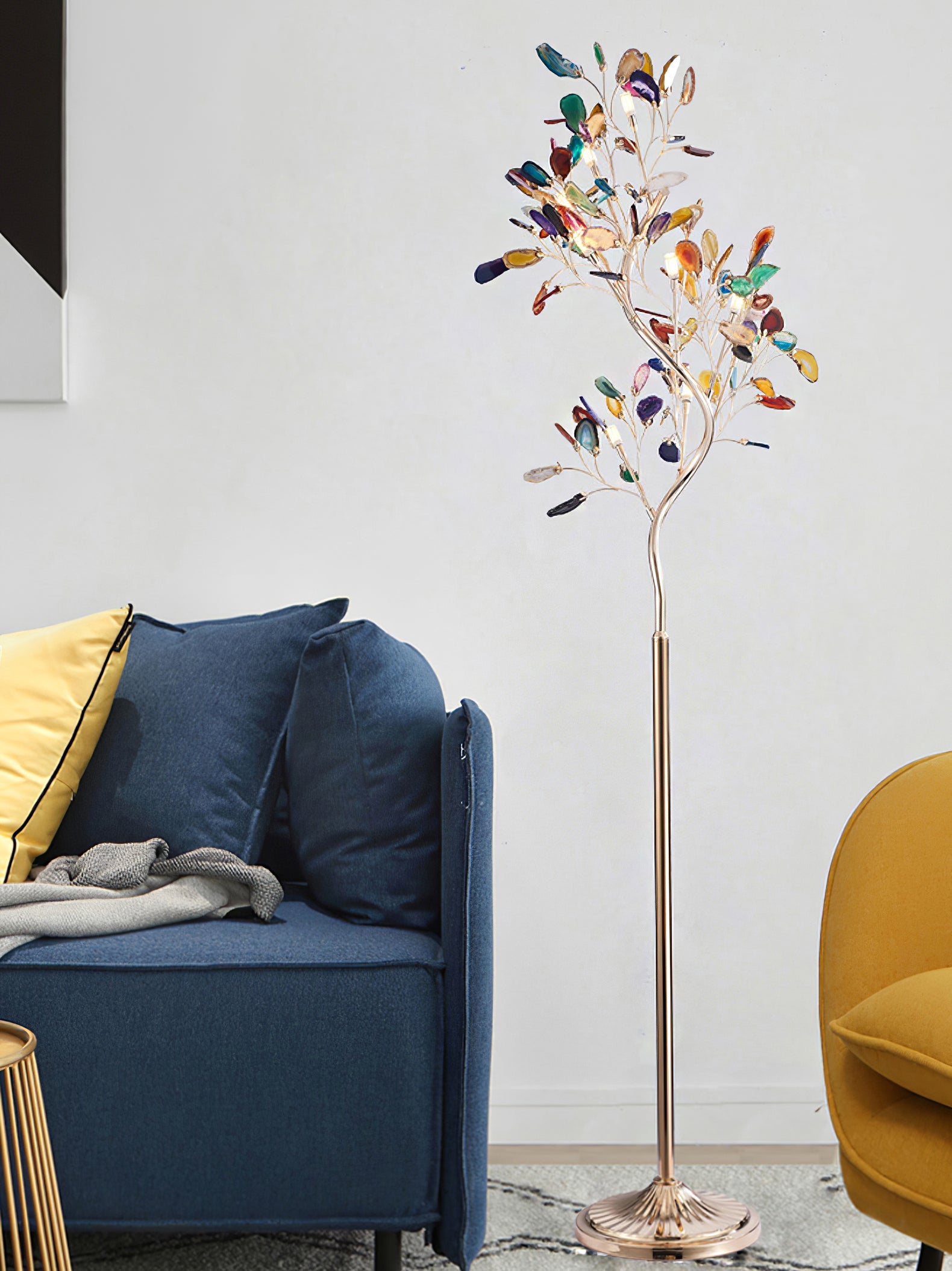 Lampadaire sculptural Quvalia