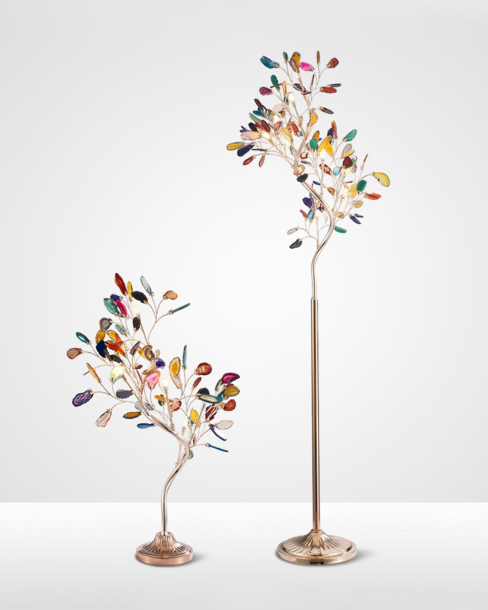 Lampadaire sculptural Quvalia