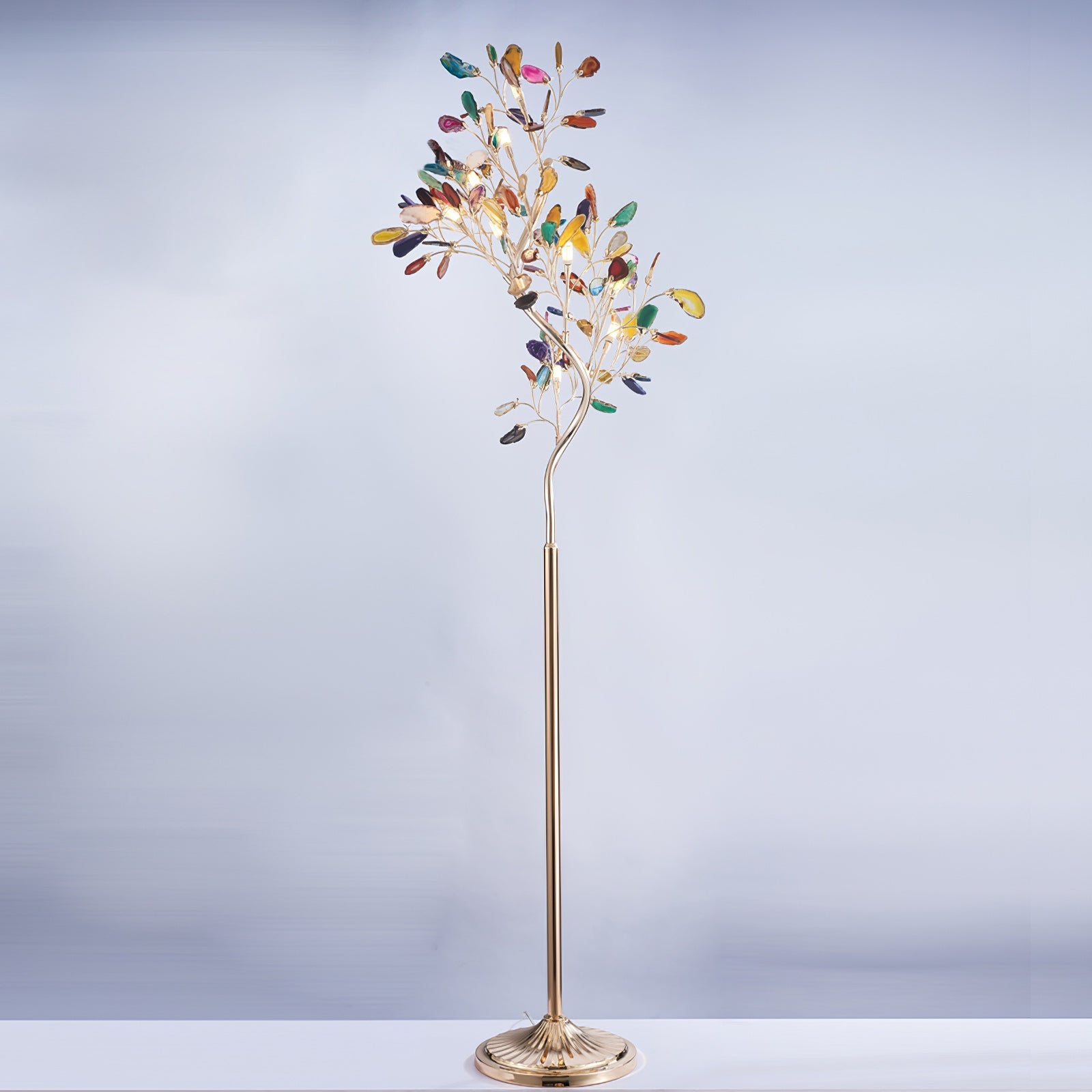 Lampadaire sculptural Quvalia