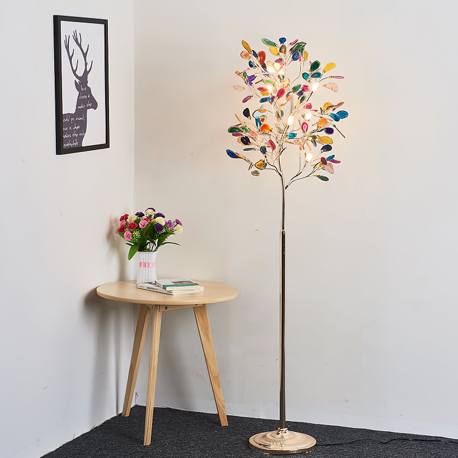 Lampadaire sculptural Quvalia