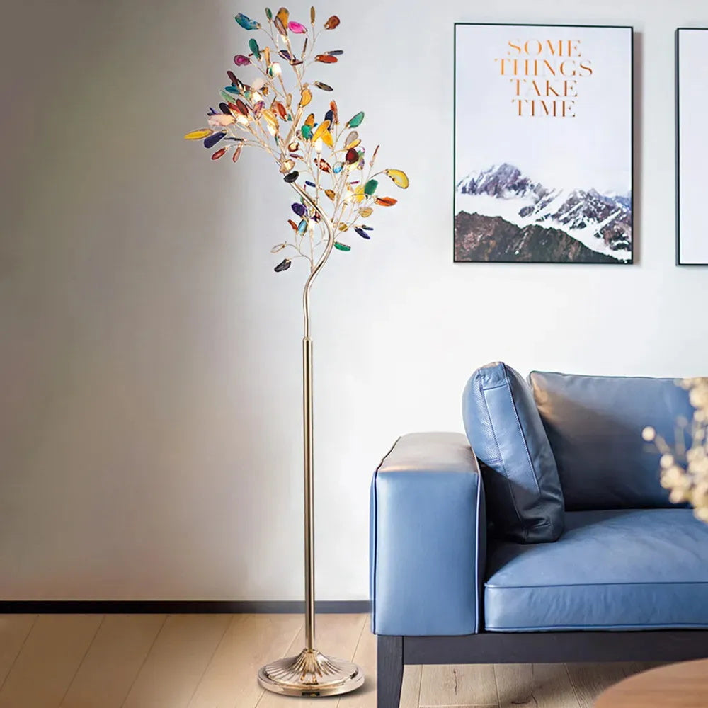 Lampadaire sculptural Quvalia