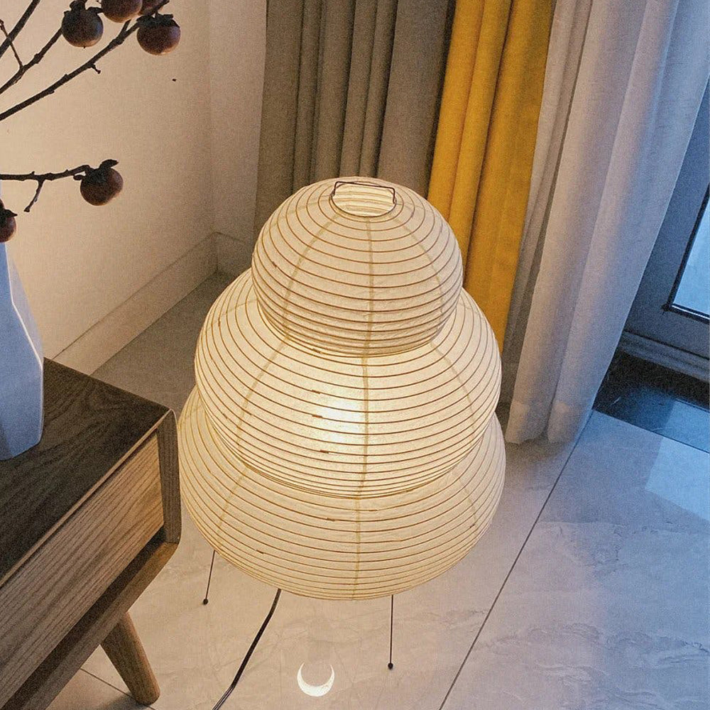 Lampe de table japonaise Soloza