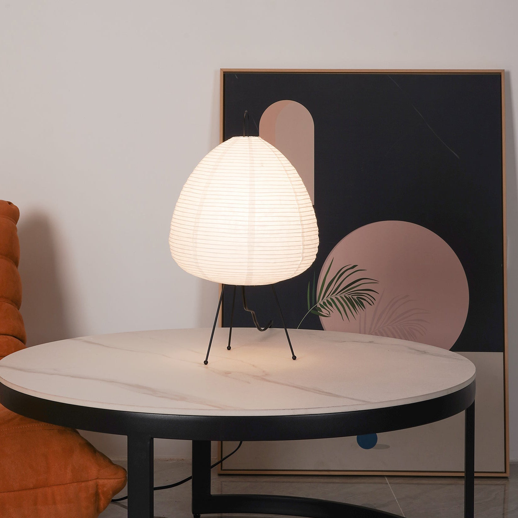 Lampe de table japonaise Soloza
