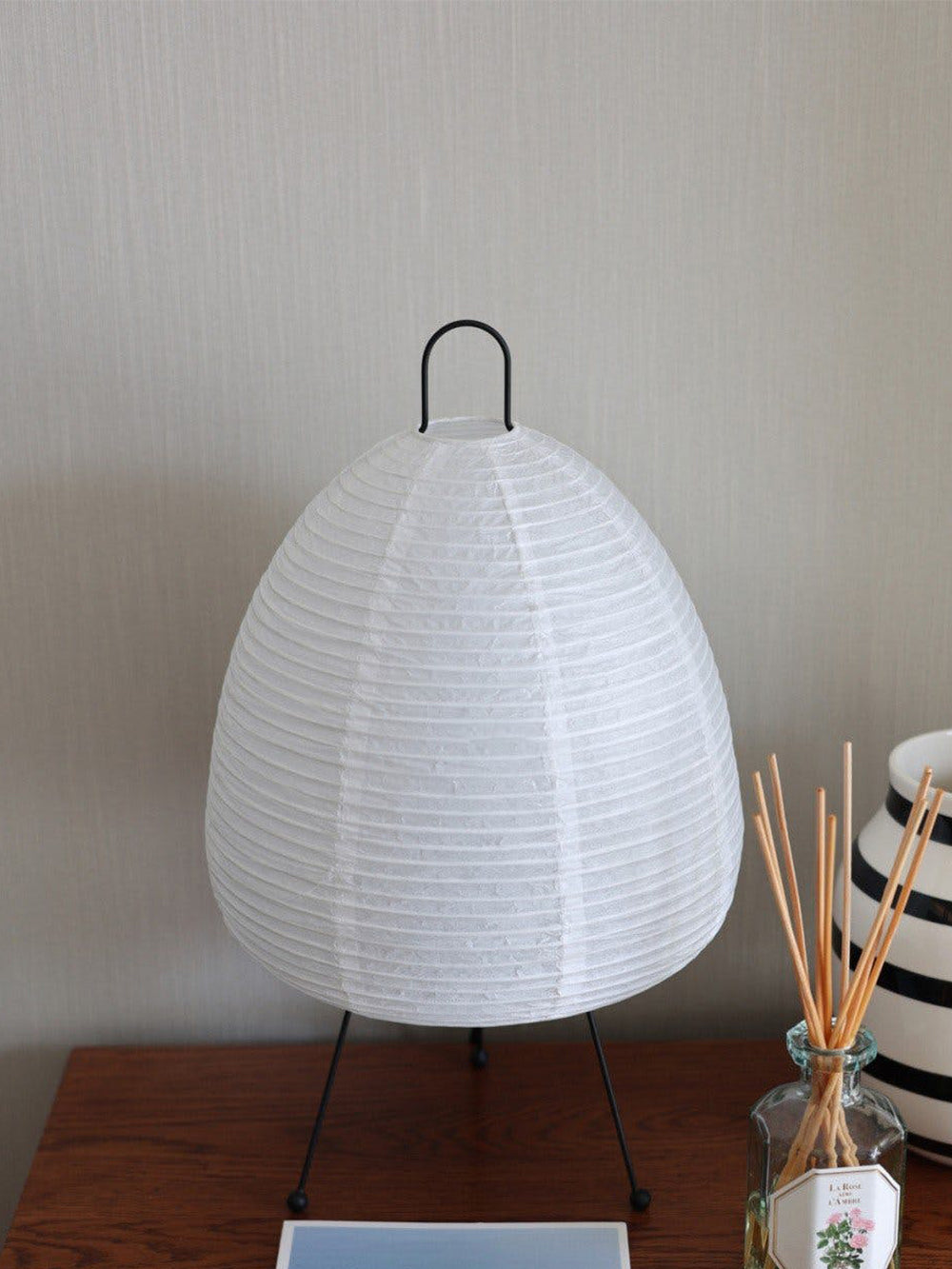 Lampe de table japonaise Soloza