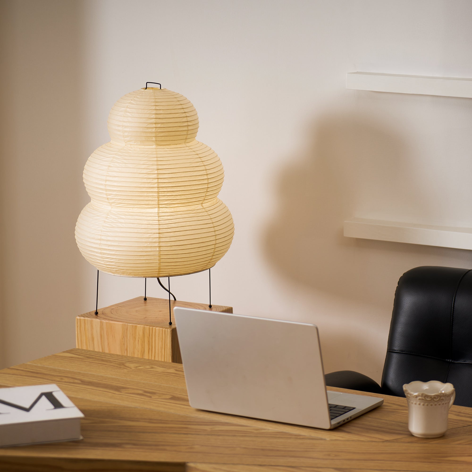 Lampe de table japonaise Soloza