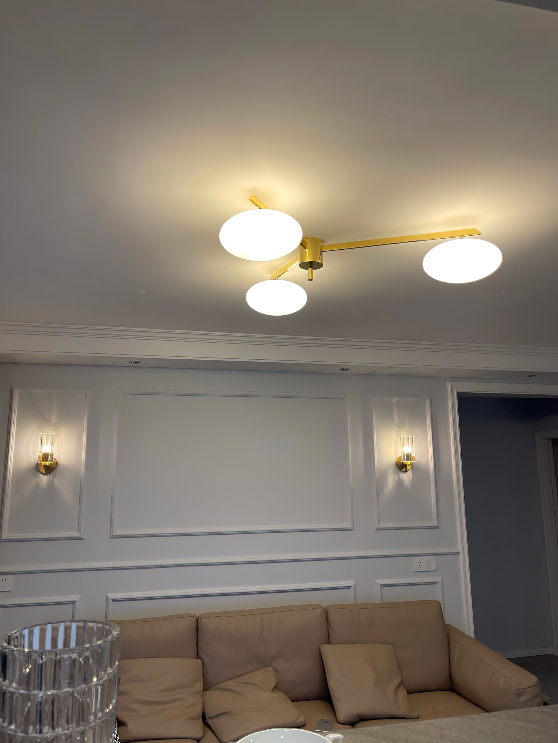 Plafonnier Art déco Tovelionne