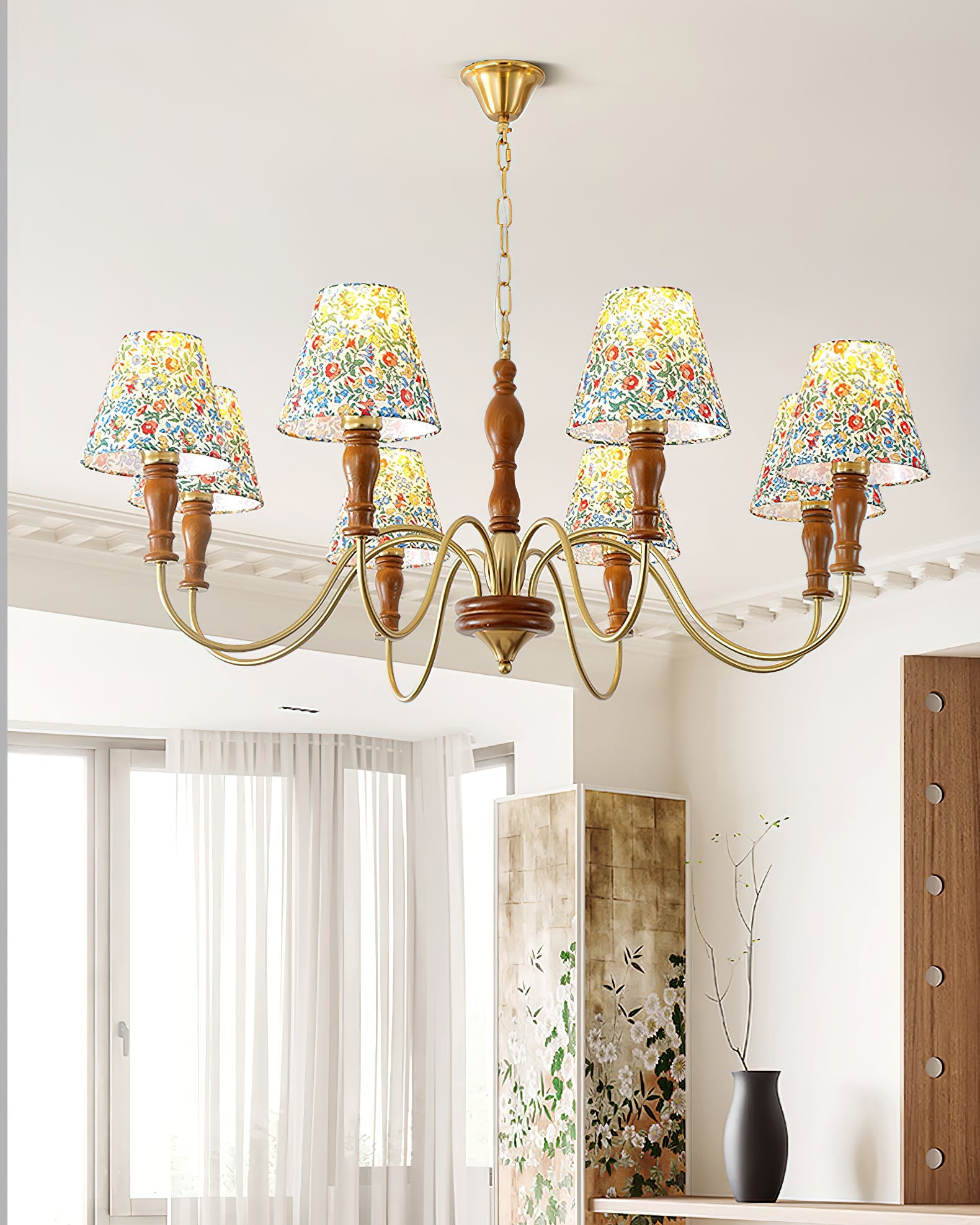 Lustre floral Celenvaux