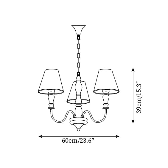 Lustre floral Celenvaux