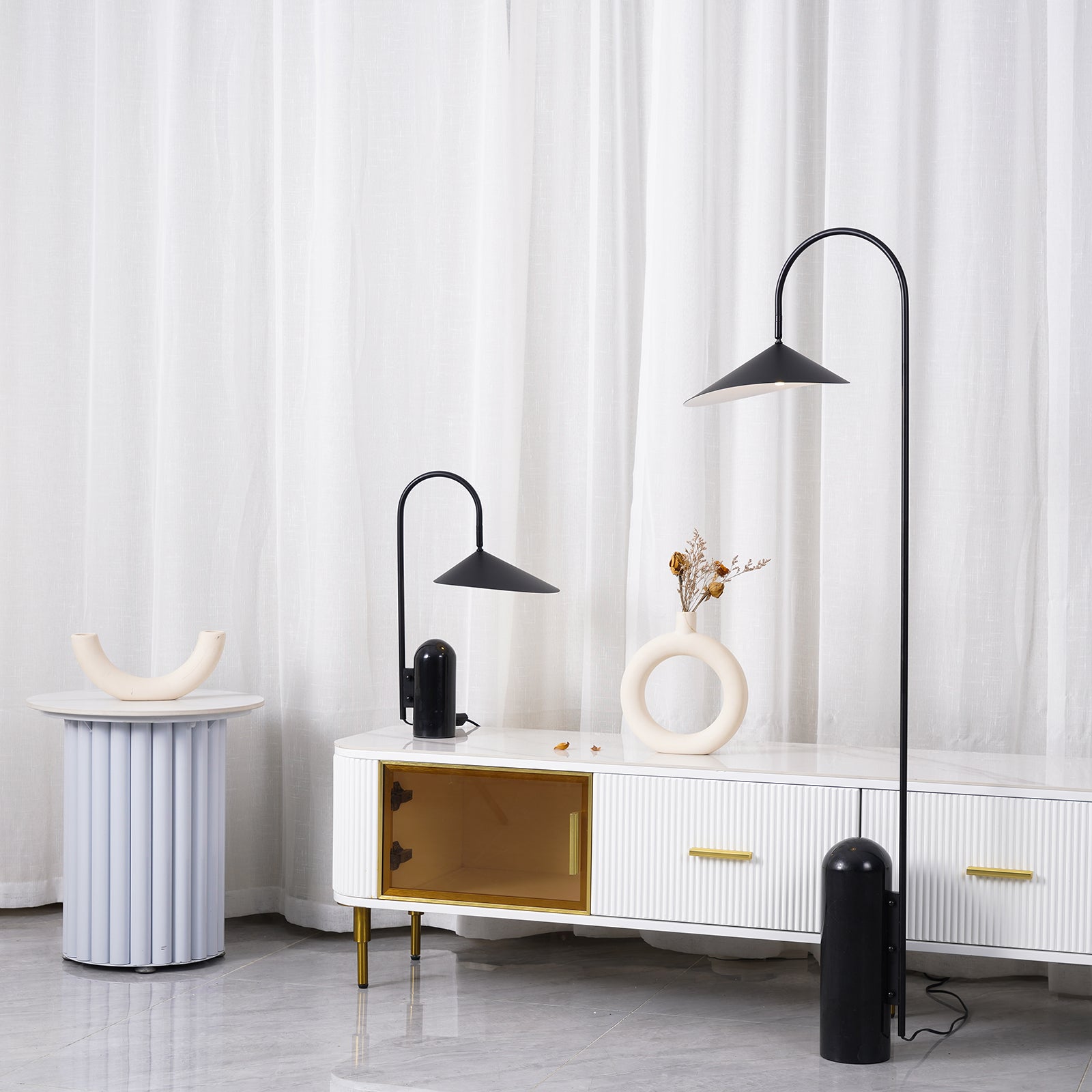 Lampadaire minimaliste Loovis