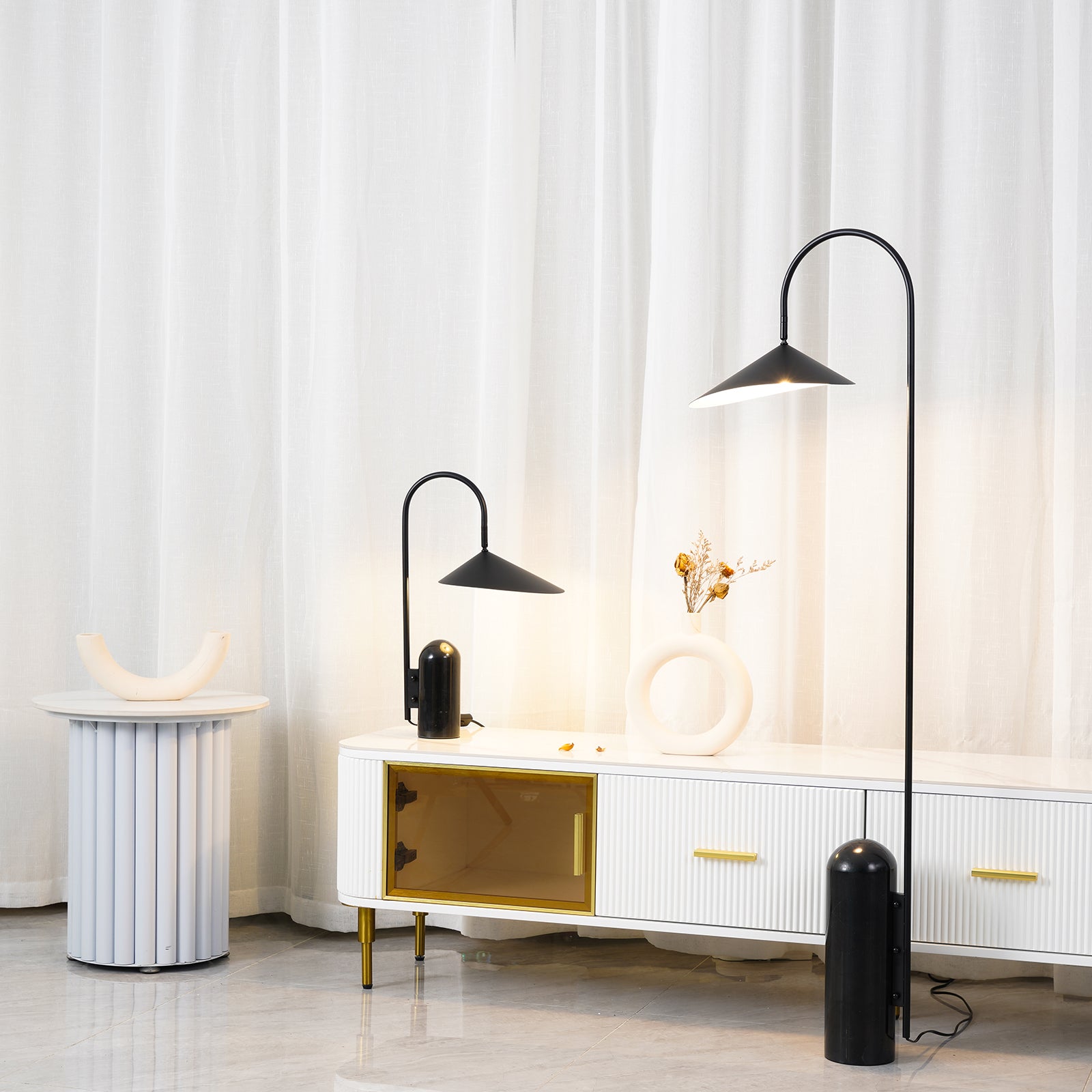 Lampadaire minimaliste Loovis