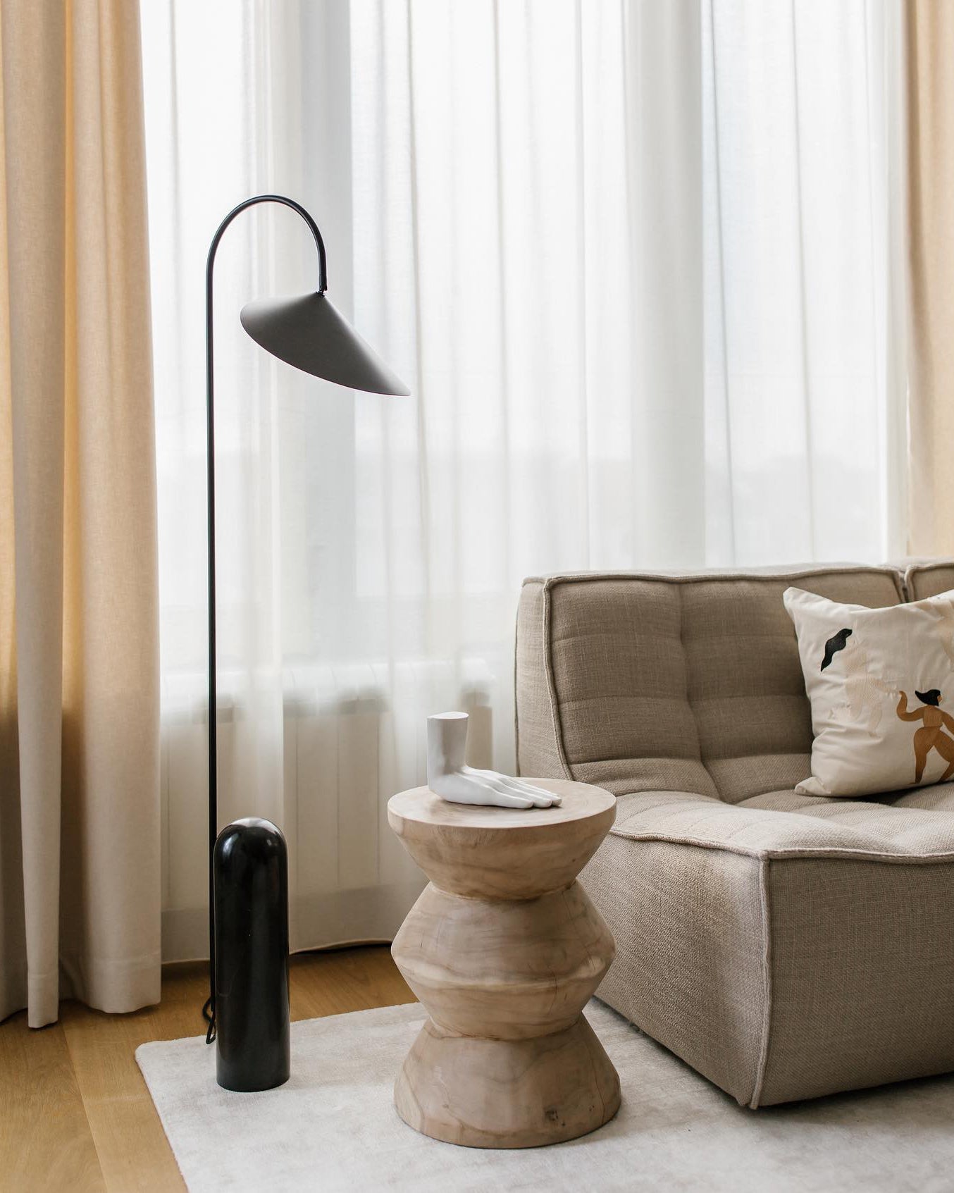 Lampadaire minimaliste Loovis