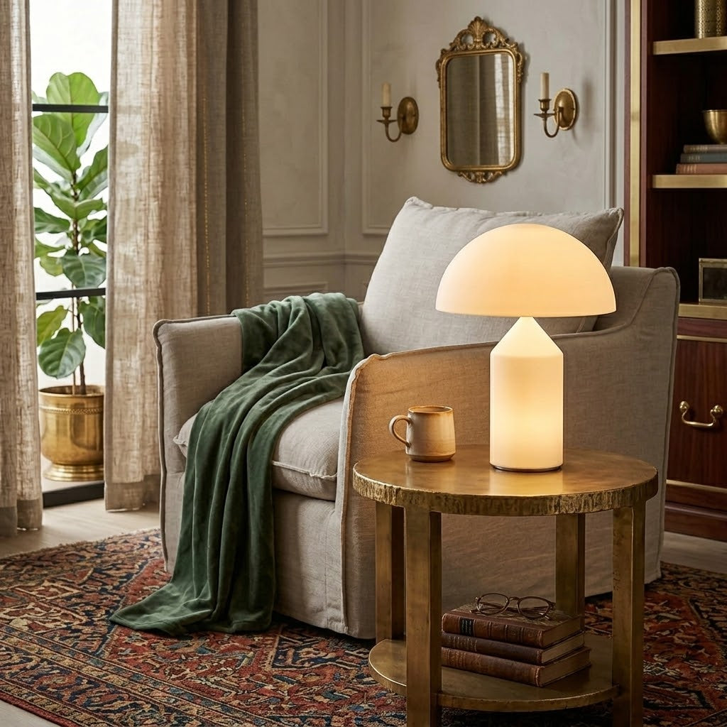 Lampe de table champignon Reemont