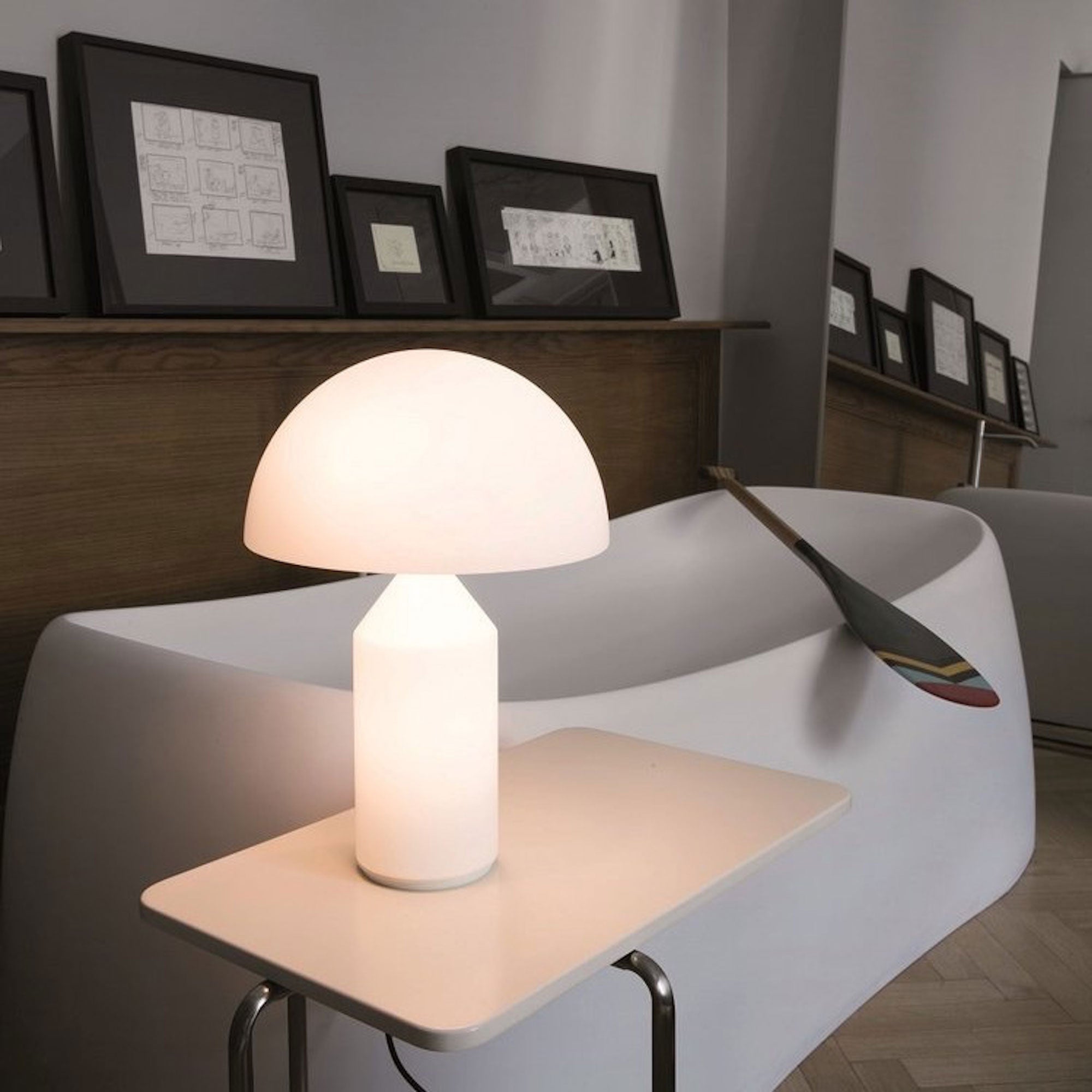 Lampe de table champignon Reemont
