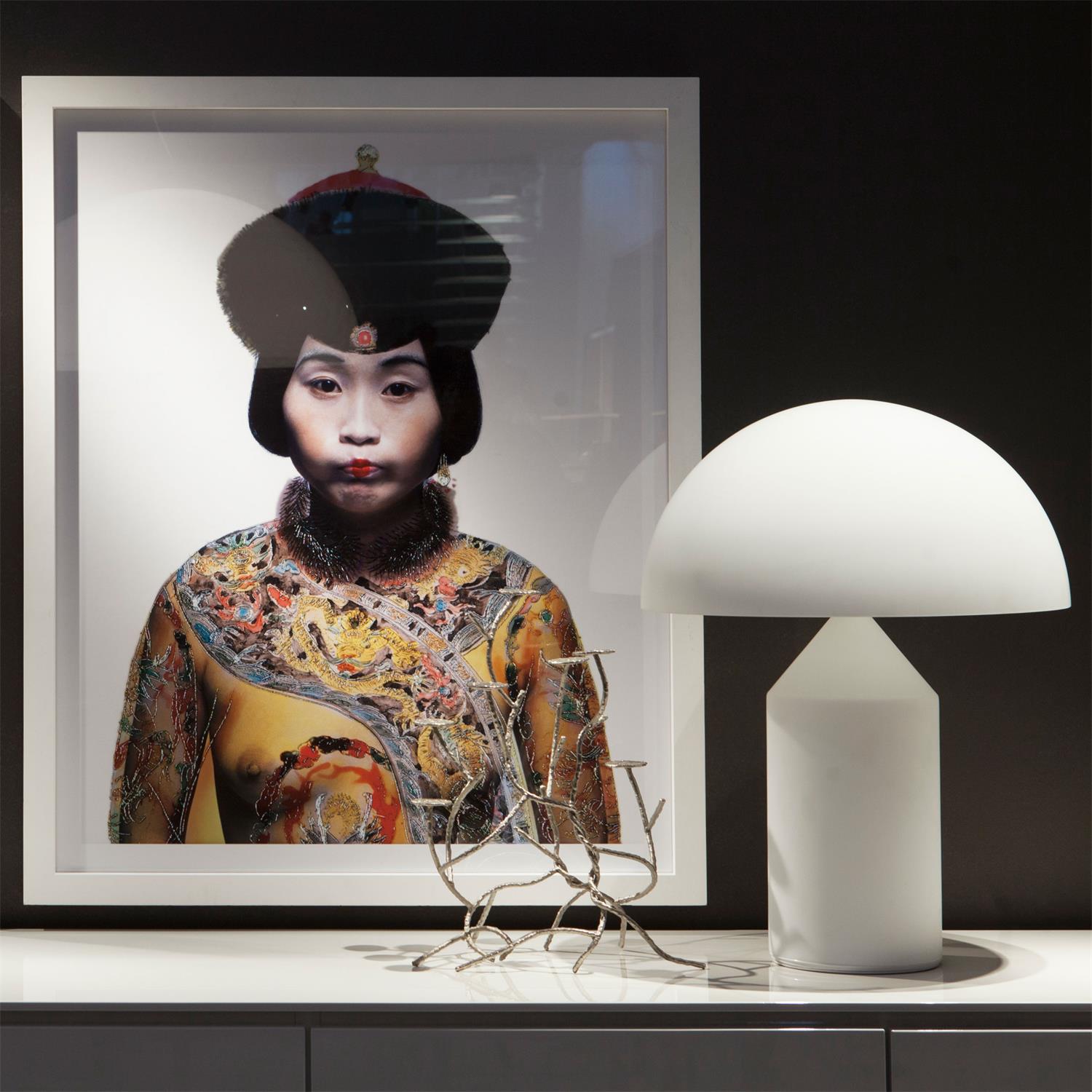Lampe de table champignon Reemont