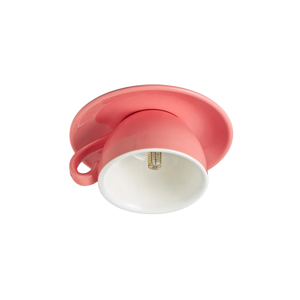 Plafonnier Olciela en forme de tasse à thé