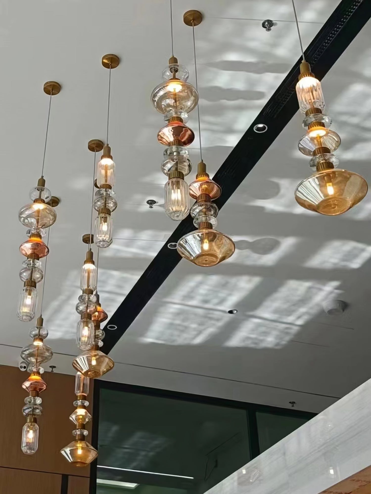 Suspension sculpturale Miroraris