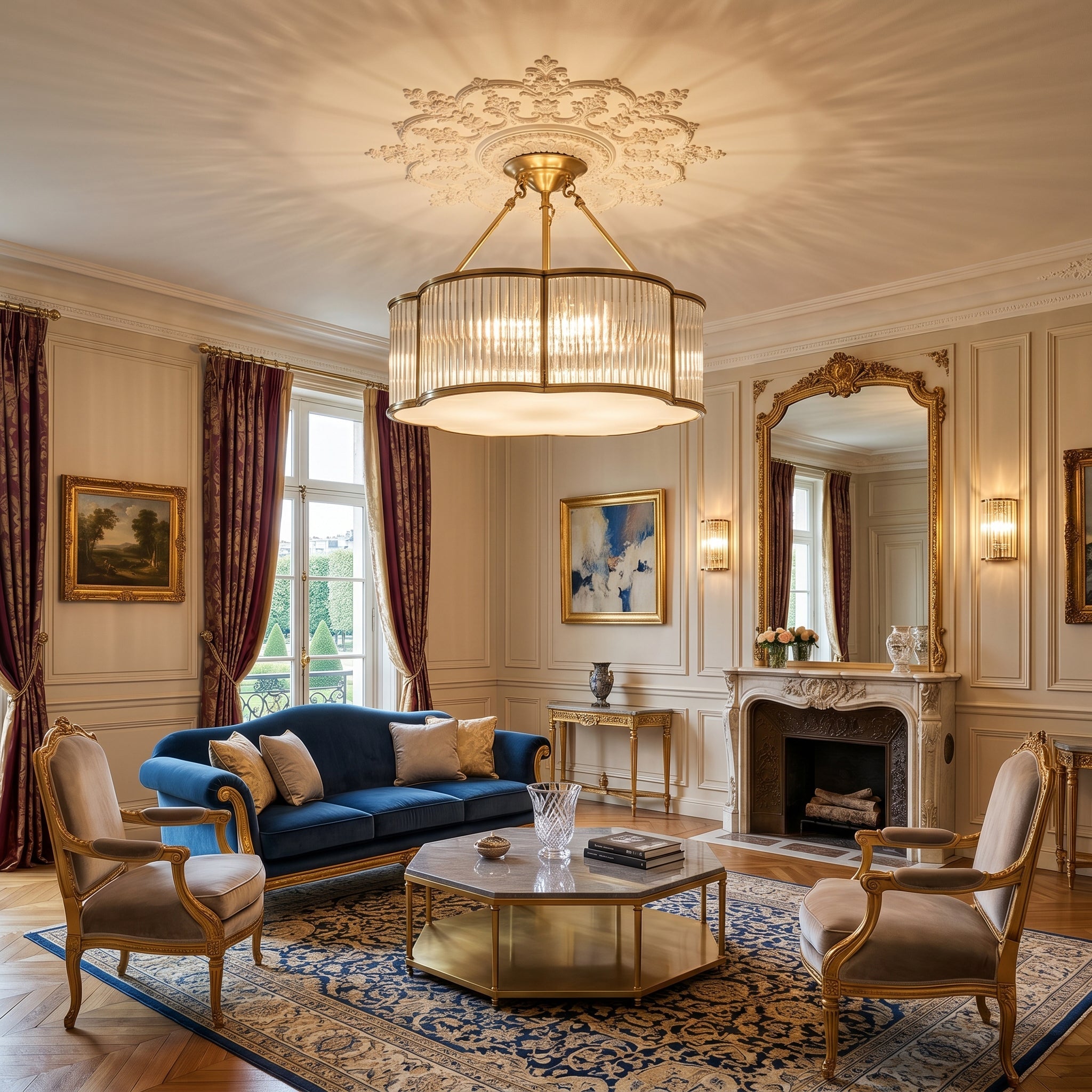 Lustre quadrilobe Melronoris