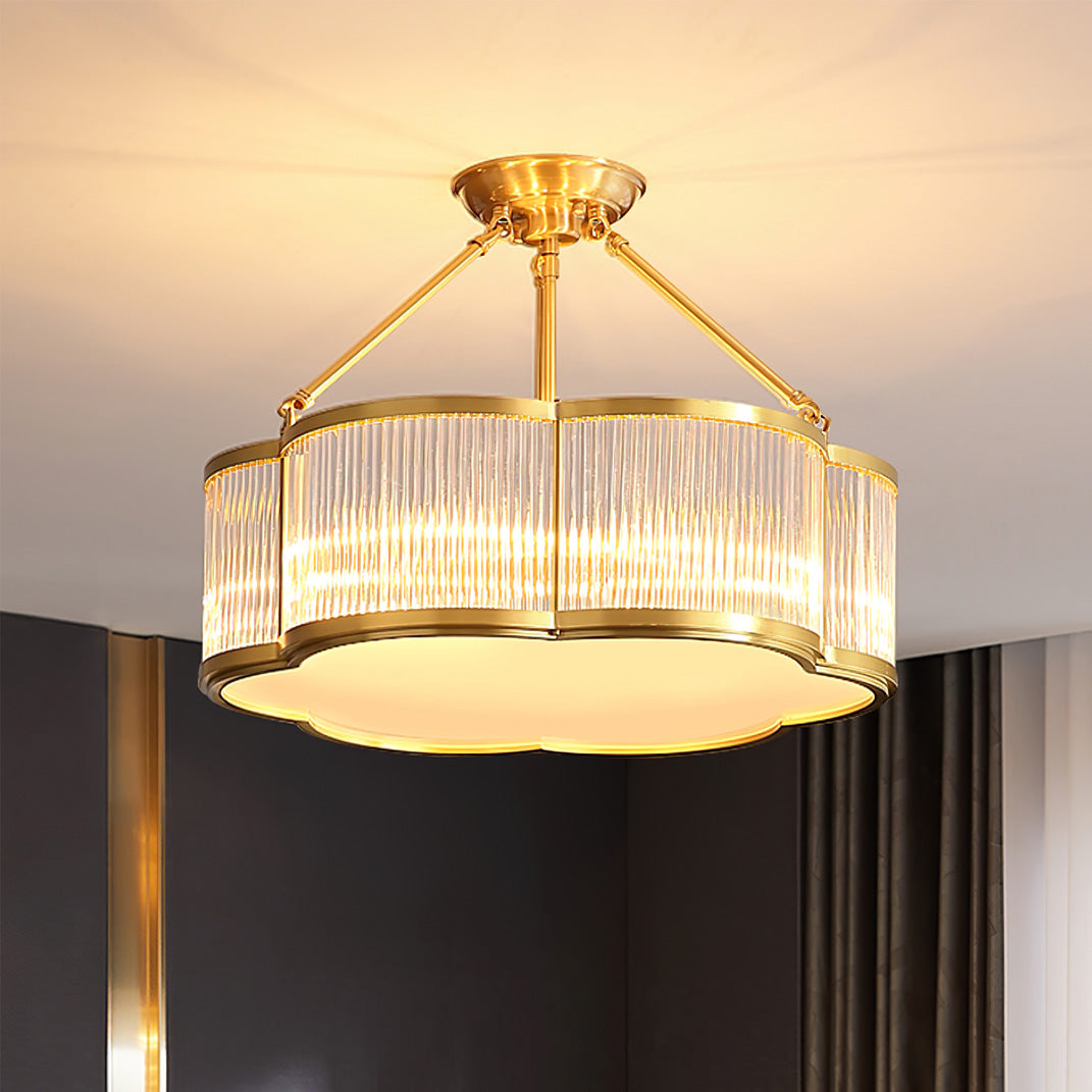 Lustre quadrilobe Melronoris