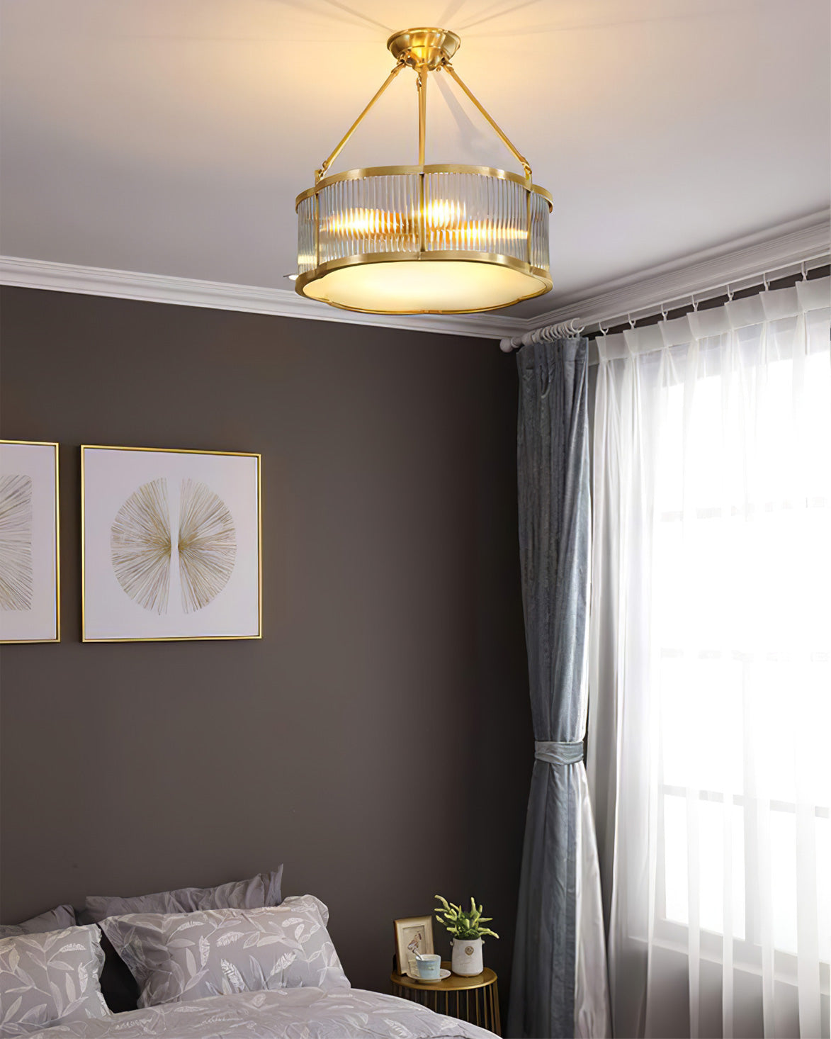 Lustre quadrilobe Melronoris