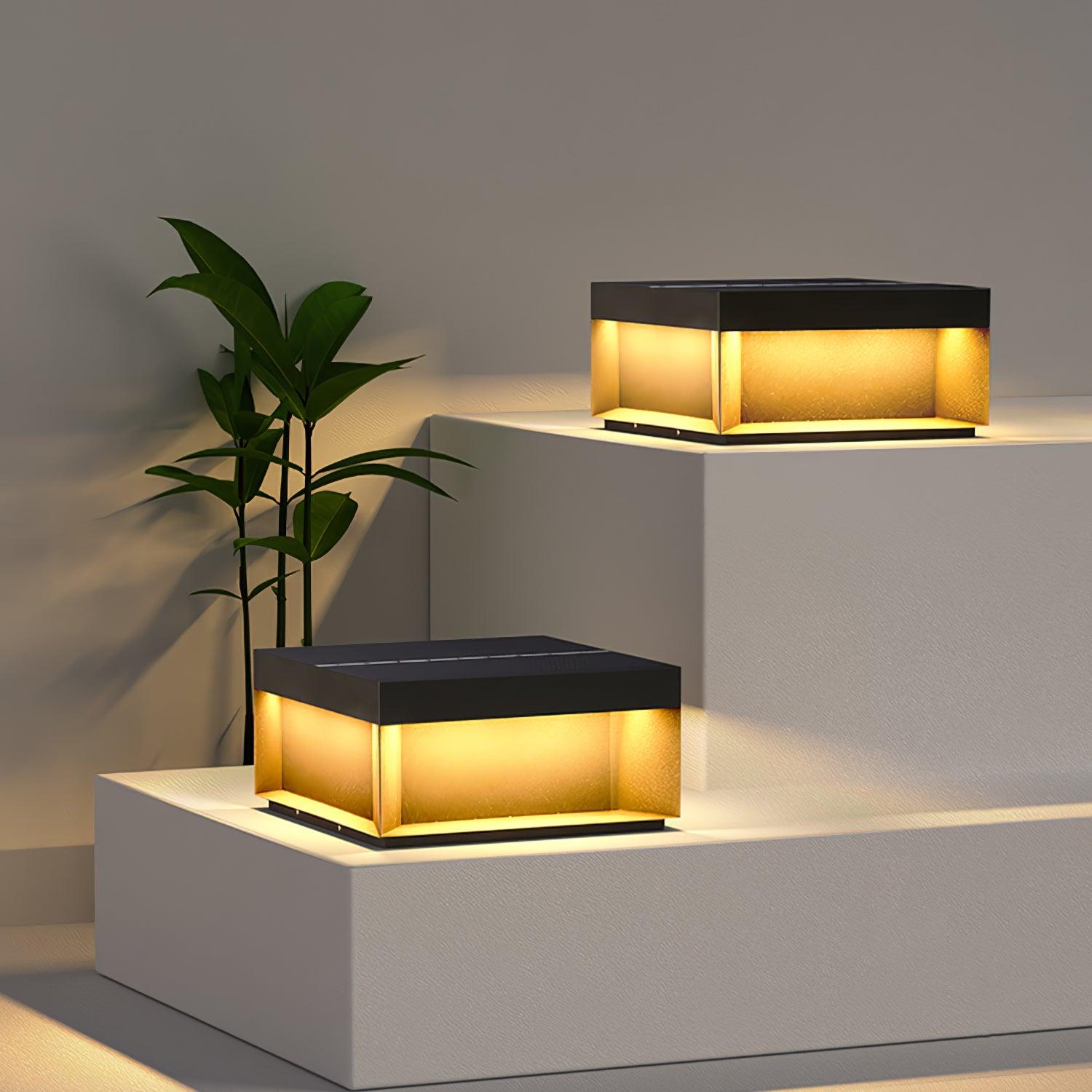 Lampe d'extérieur Cerelmont à poteau