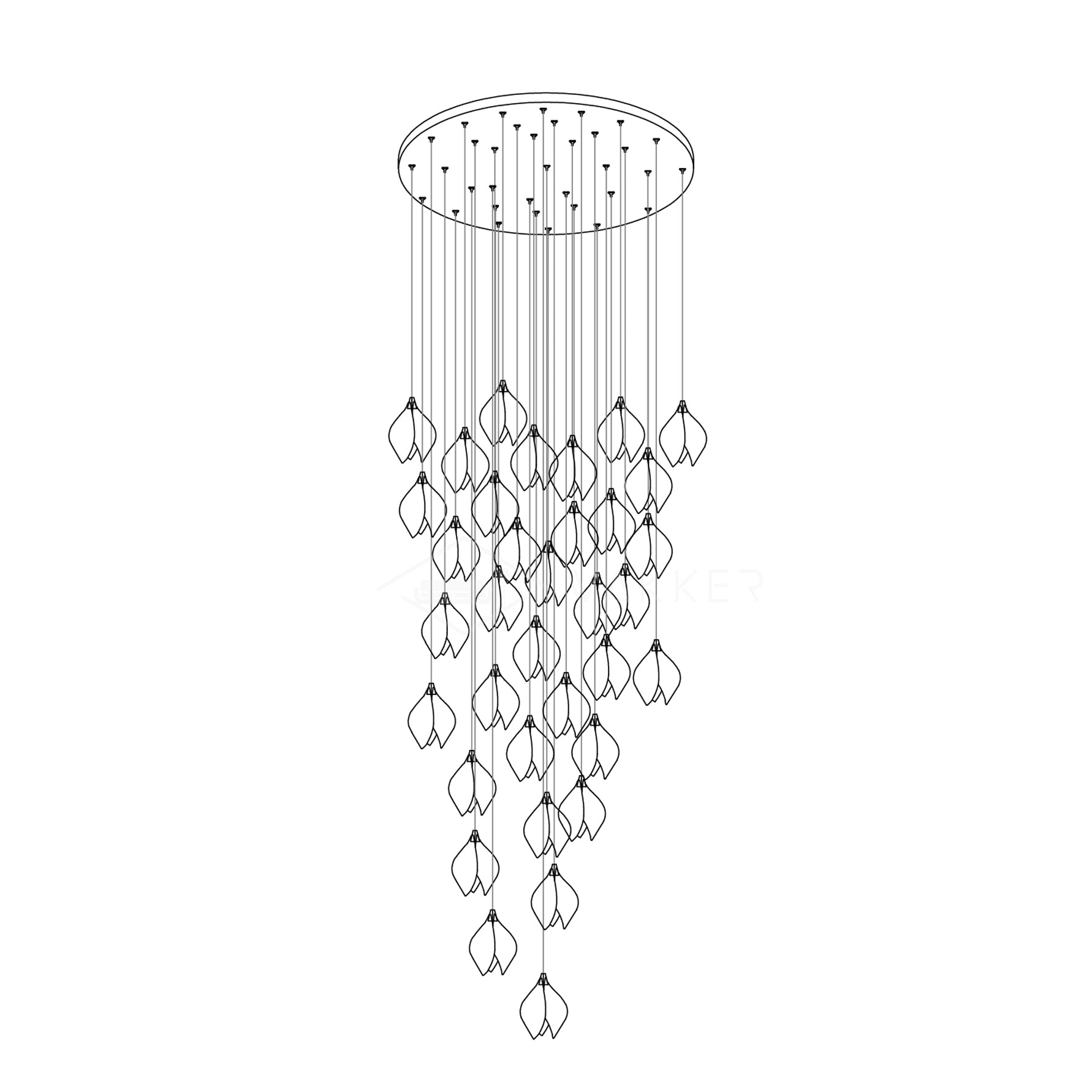 Suspension florale Zoeravel
