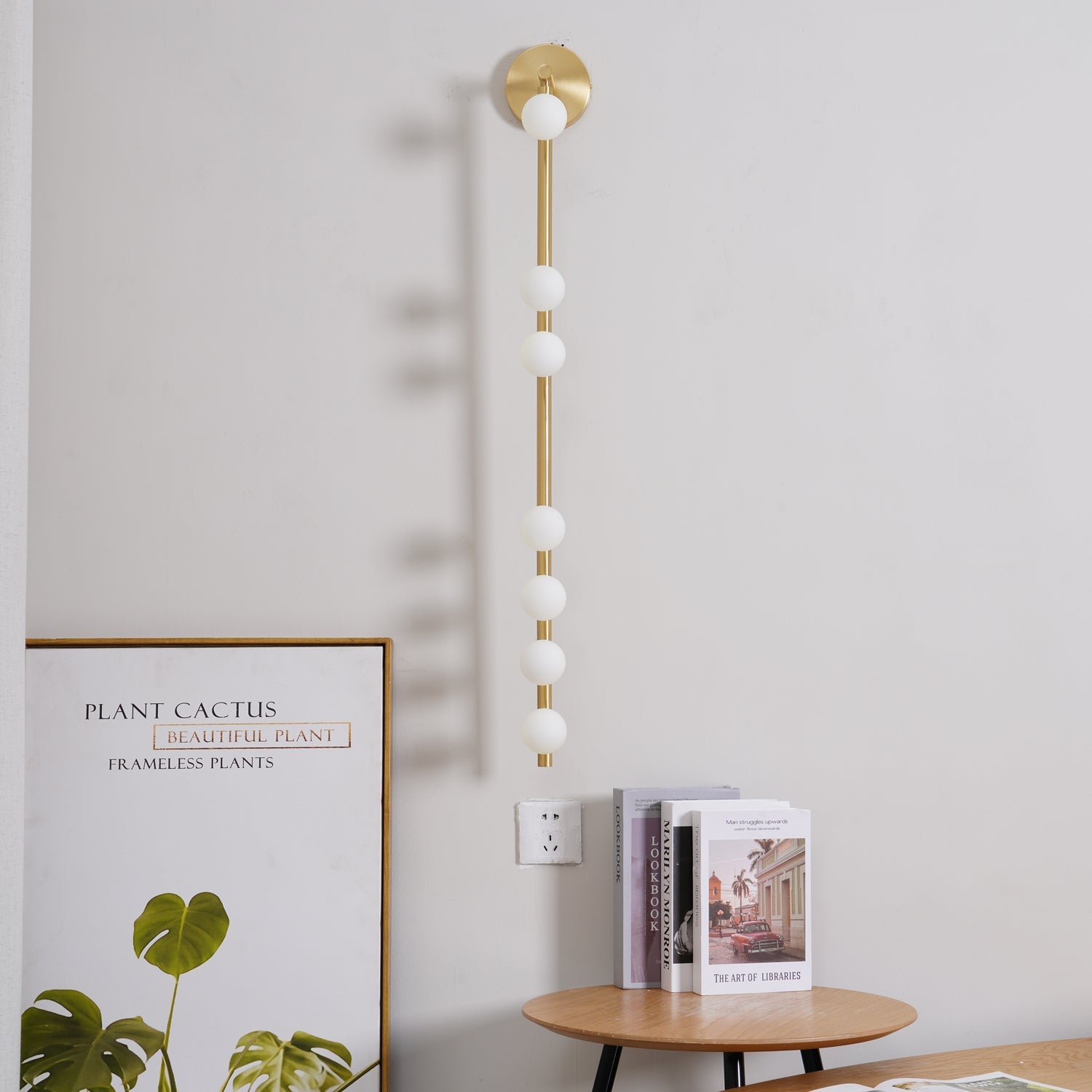Applique murale tube Viorlune