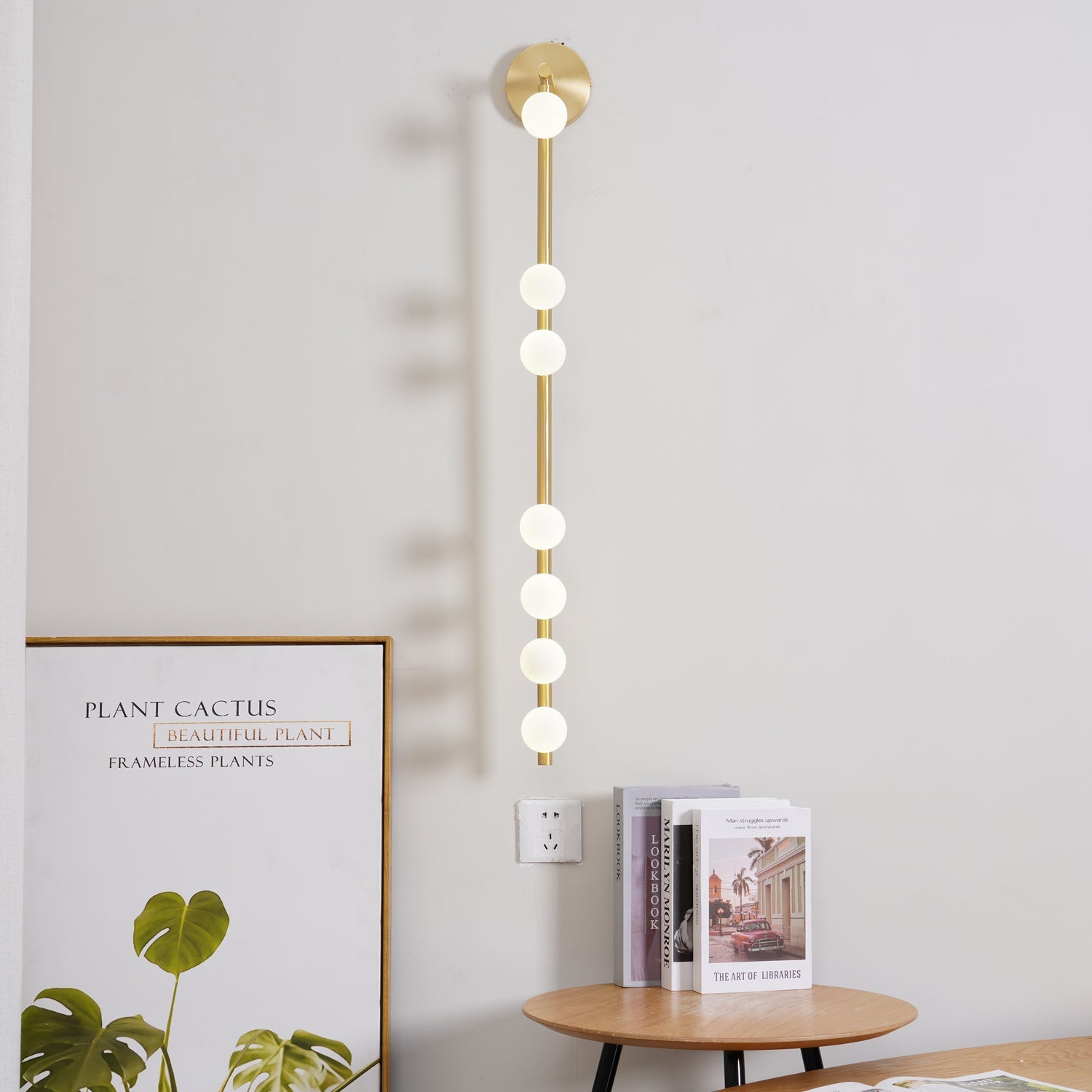 Applique murale tube Viorlune