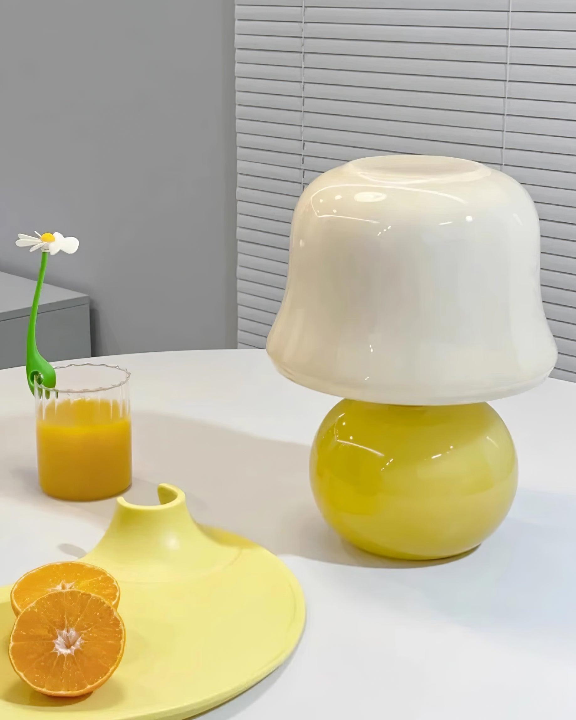 Lampe de table champignon Soraninor