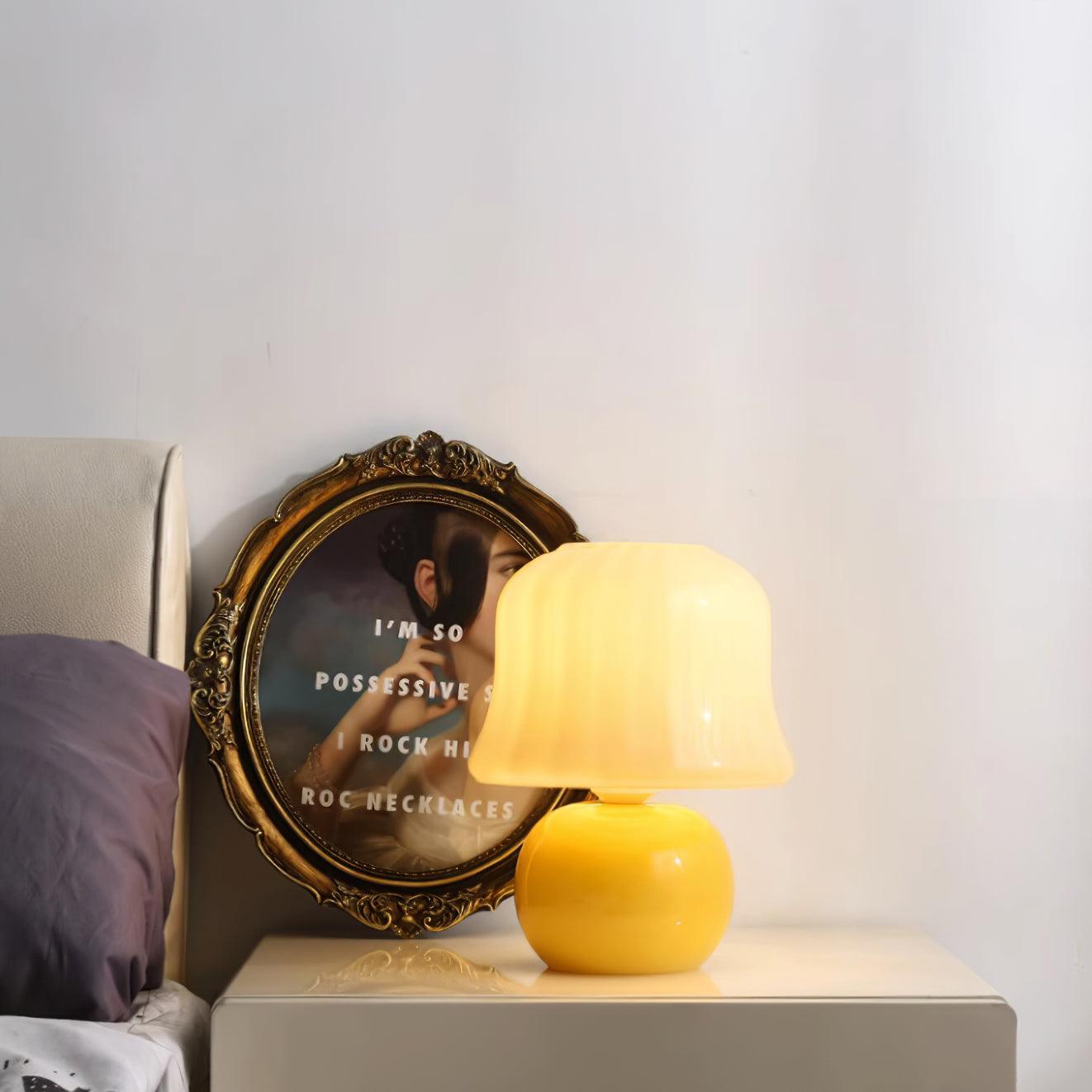 Lampe de table champignon Soraninor