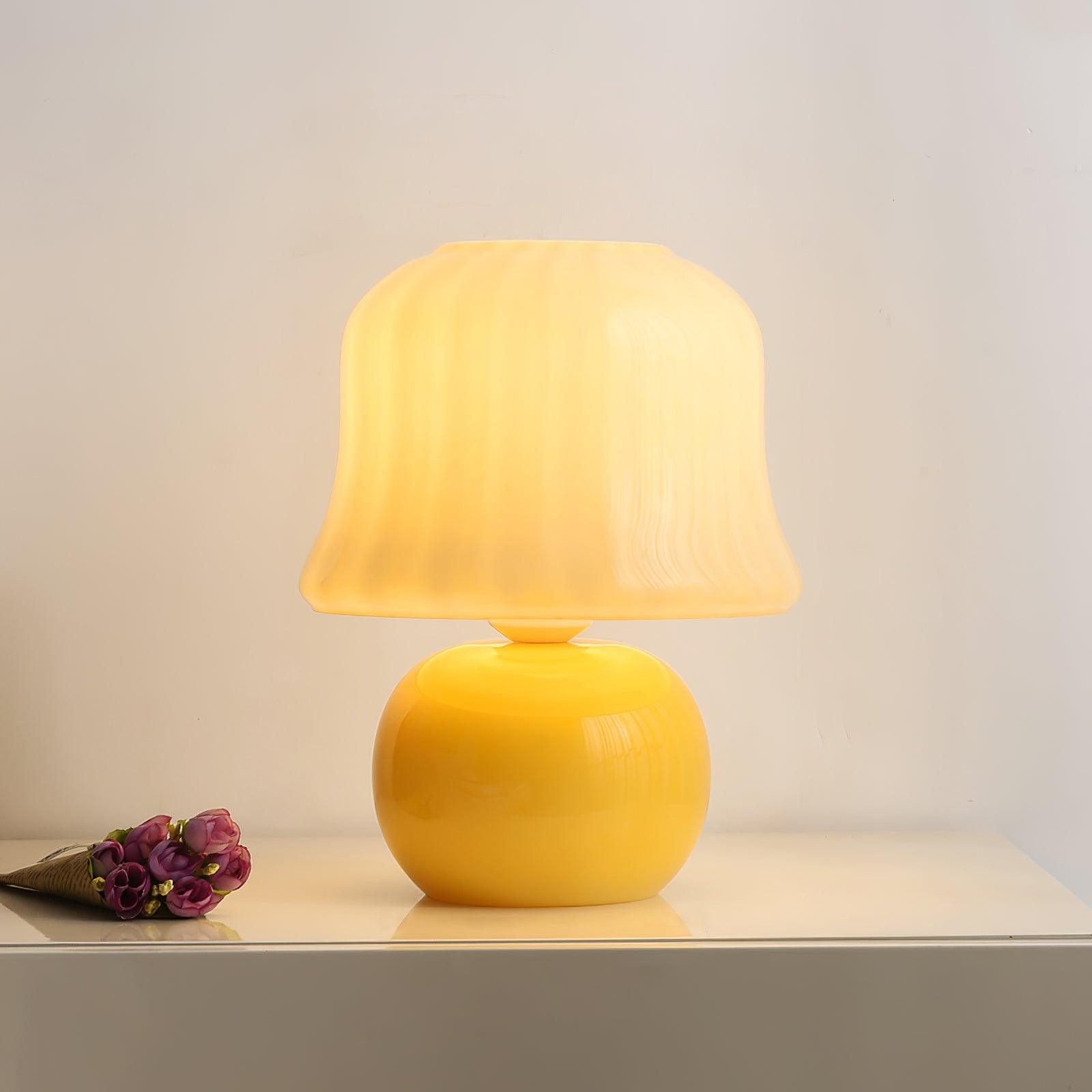 Lampe de table champignon Soraninor