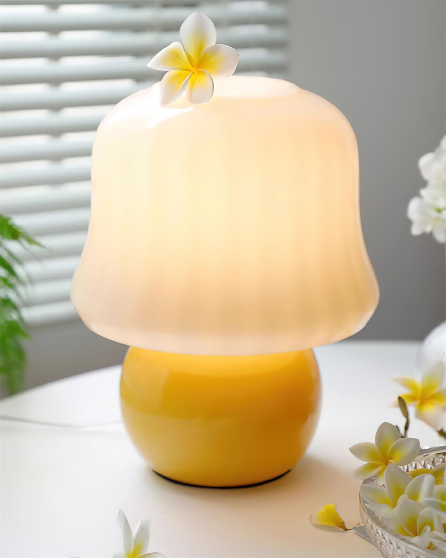 Lampe de table champignon Soraninor