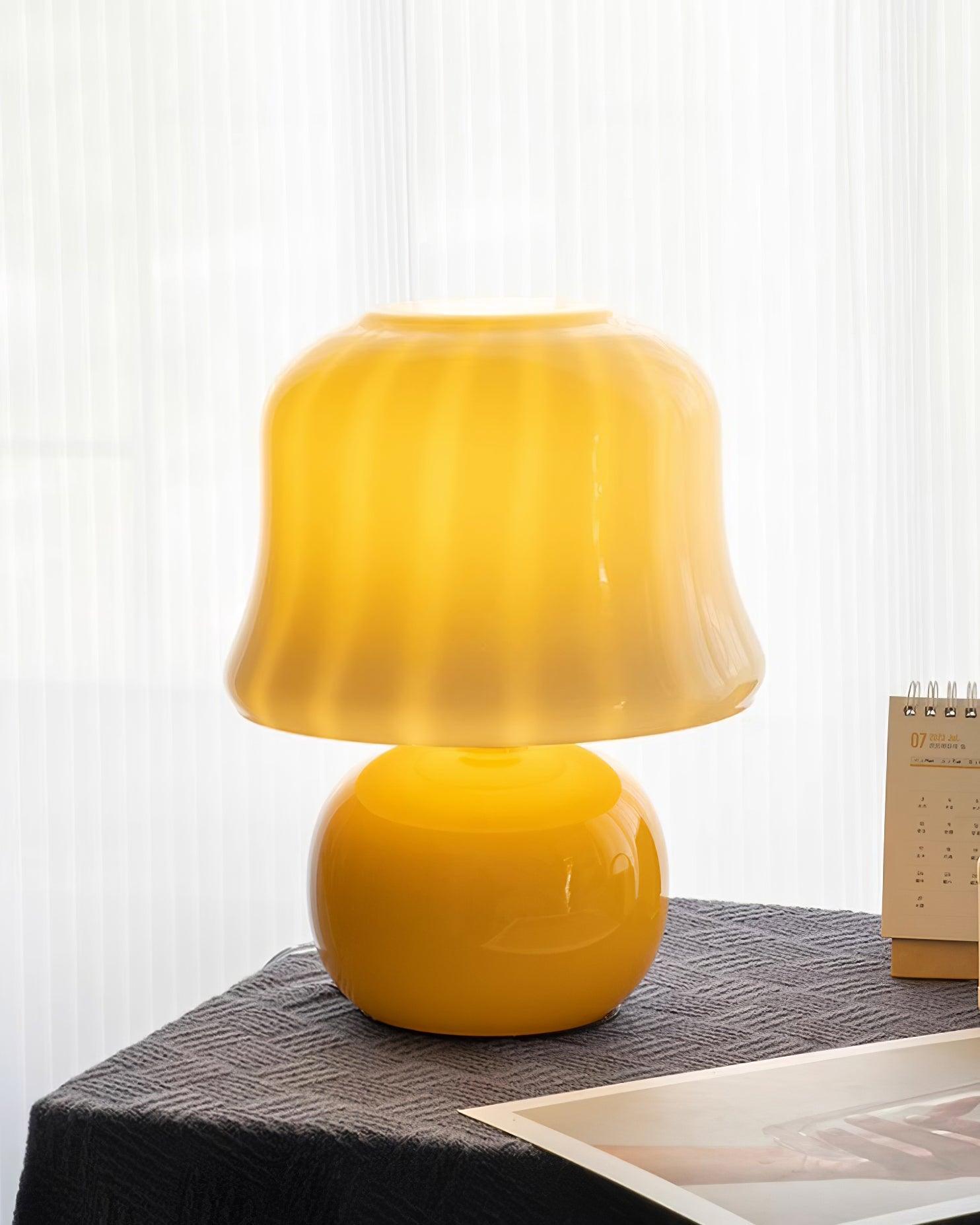 Lampe de table champignon Soraninor