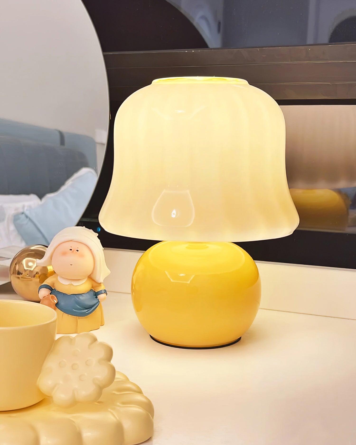 Lampe de table champignon Soraninor