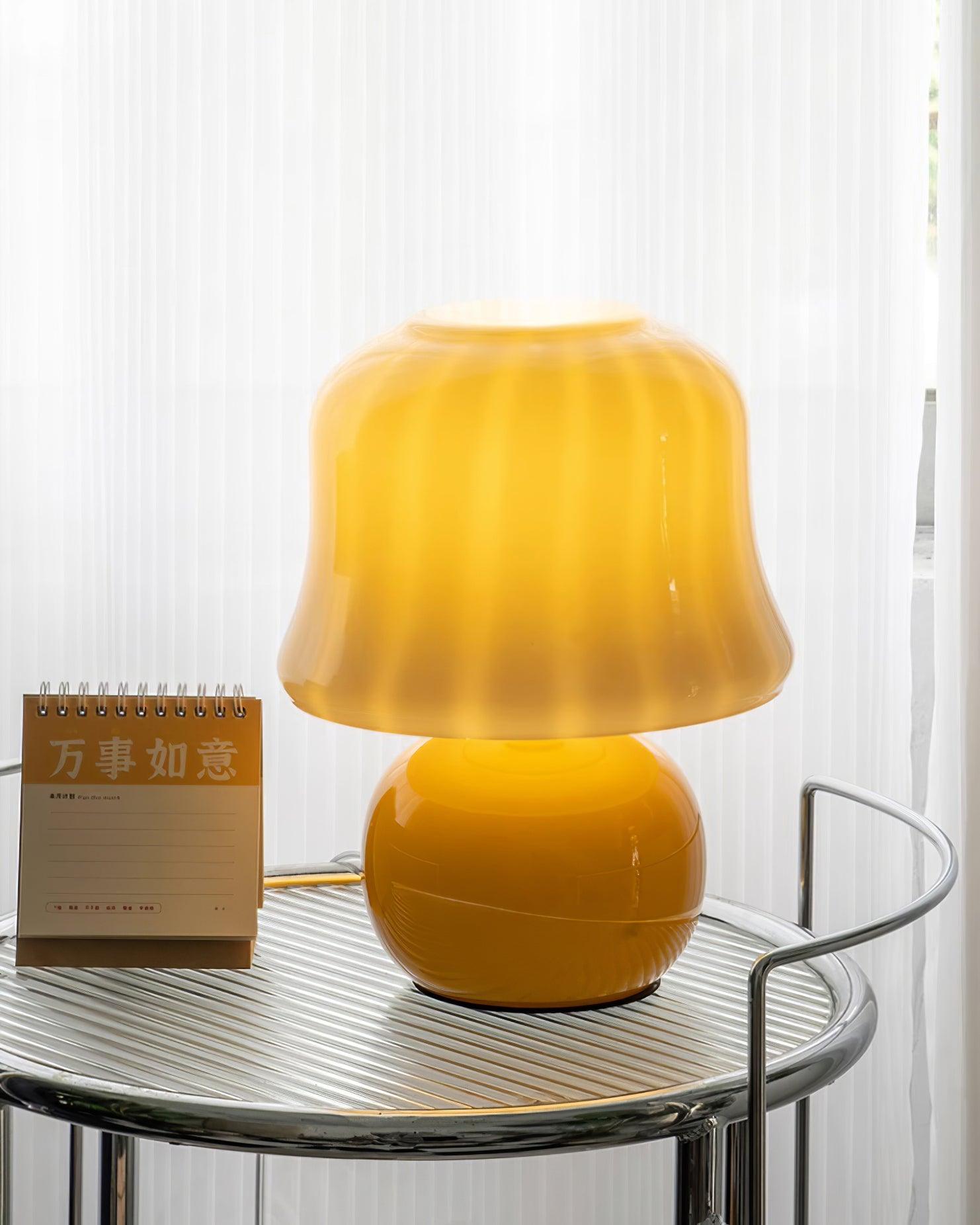 Lampe de table champignon Soraninor