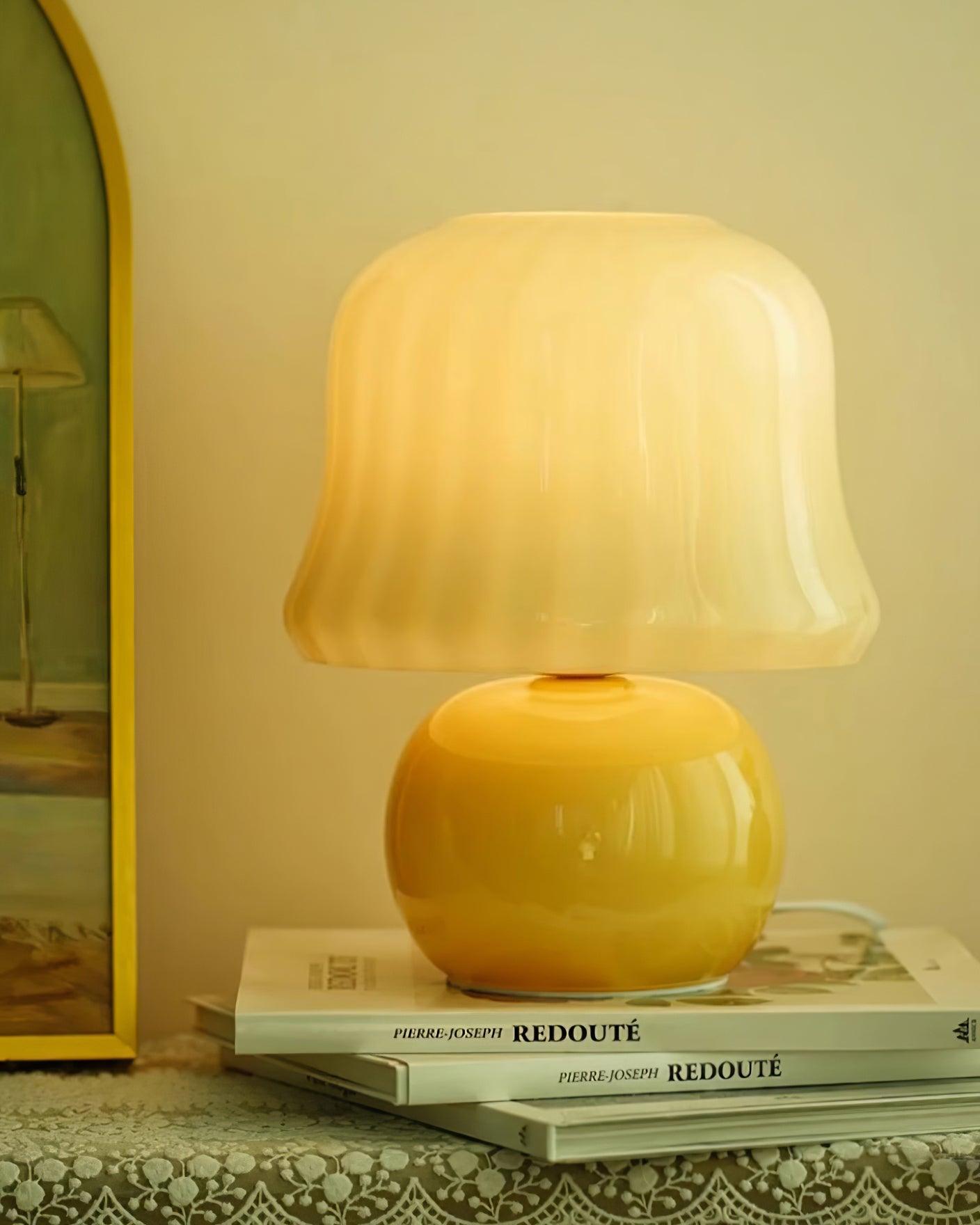 Lampe de table champignon Soraninor